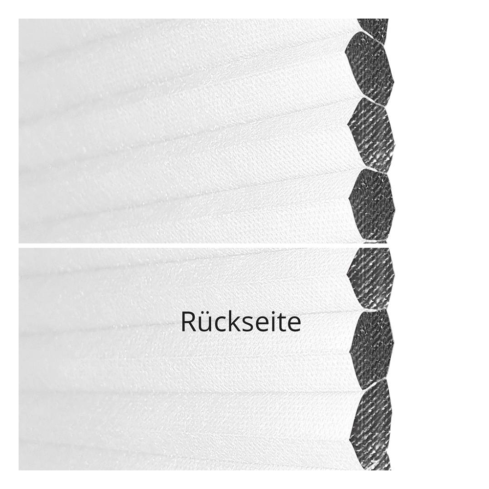 Muestra de tejido para cortina plisada a medida | NC920HB blanco / oscuridad total / NanoCell