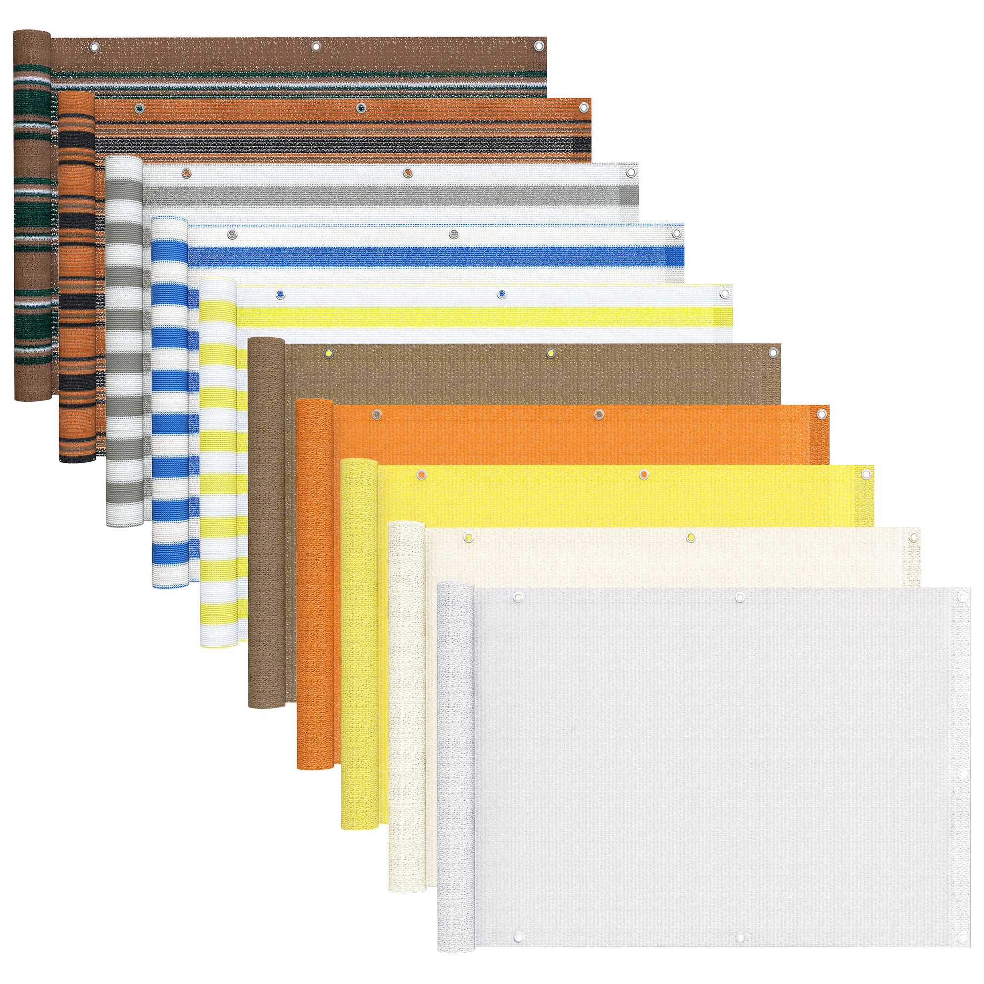 Malla de Ocultación para Balcón - Polietileno / Transpirable (Tipo a elegir)