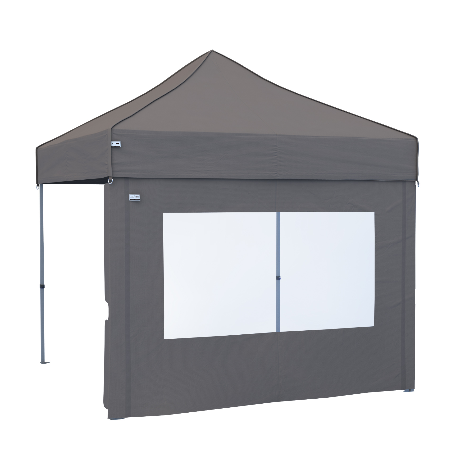 Pared con puerta para gazebo plegable PRO 30 / PRO 40 / Premium Plus | 4,5 m, gris