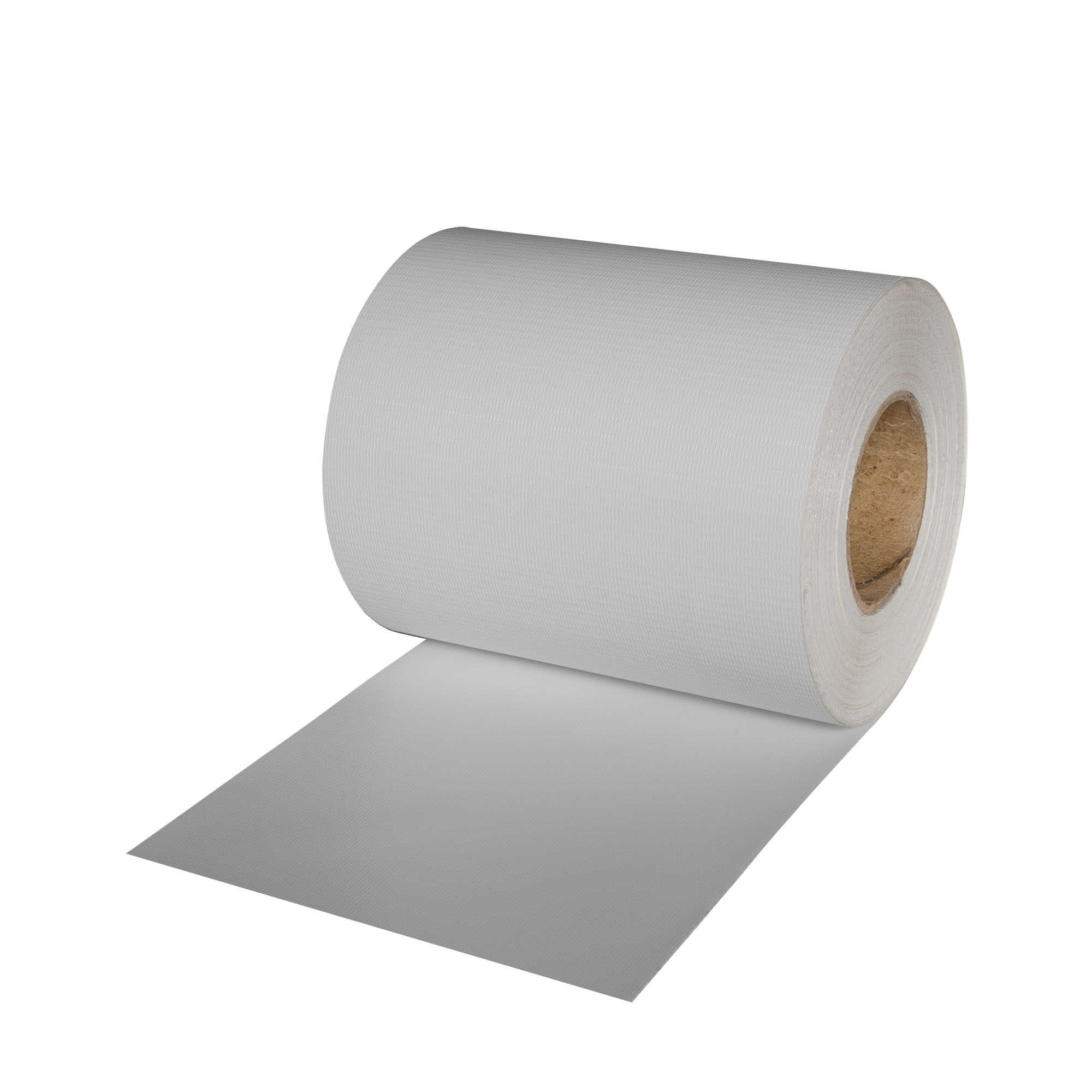 Rollo de Ocultación de PVC Blando | 19 cm x 40 m, incl. 25 clips de fijación, blanco