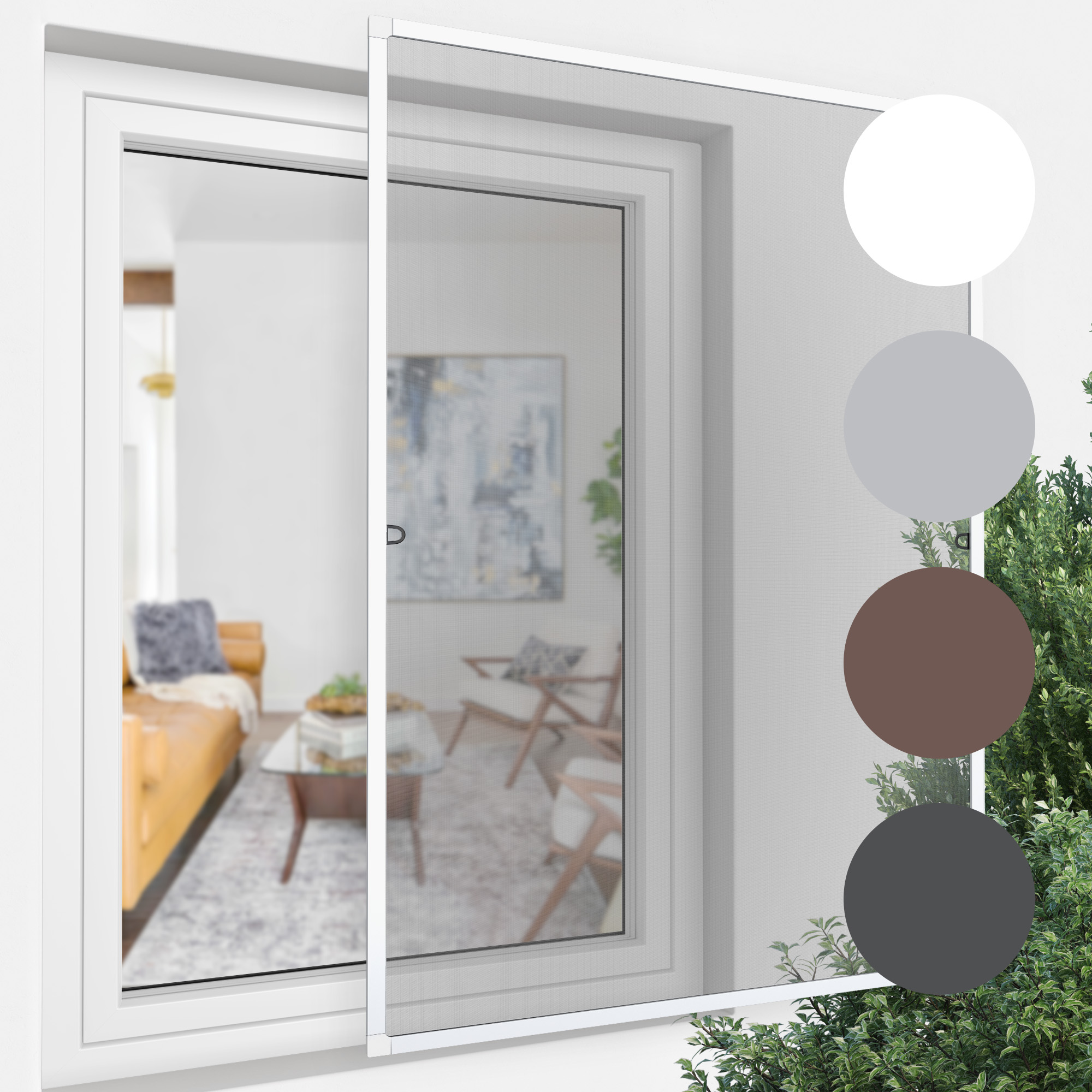 Marco Tensor de Mosquitera para Ventanas ProfiLine (Tipo a elegir)