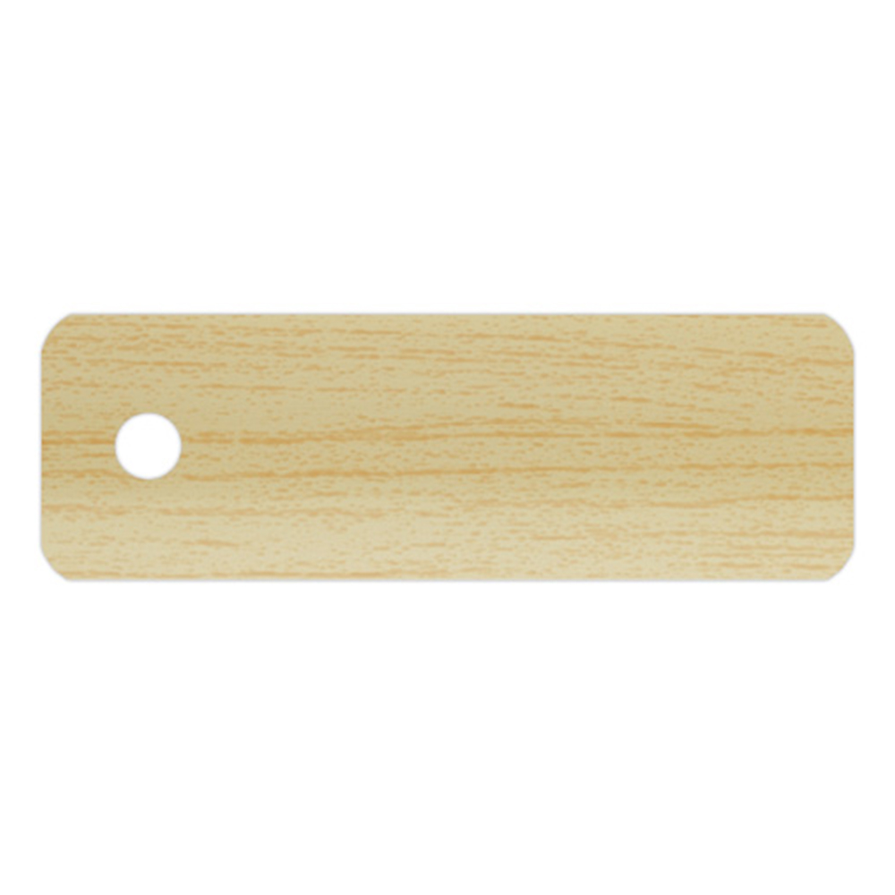 Muestra de lama para veneciana de aluminio a medida | 25 mm / 772081 marrón / mate / imitación madera