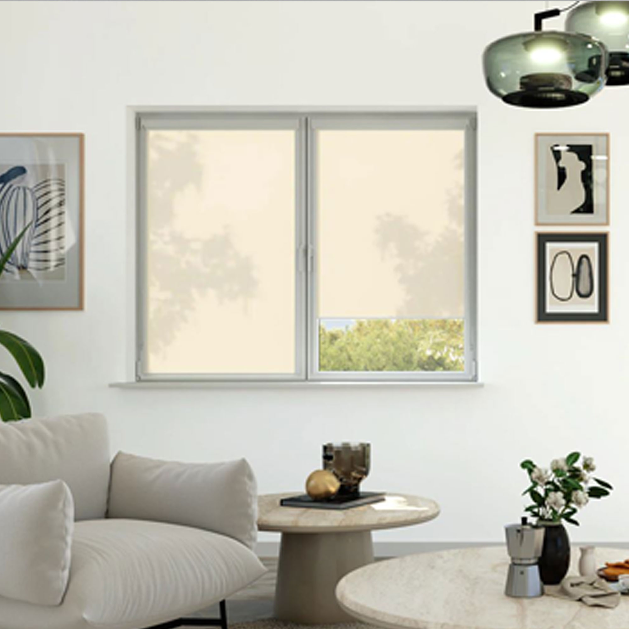 Estor Enrollable a Medida con Cajón y Guías Laterales