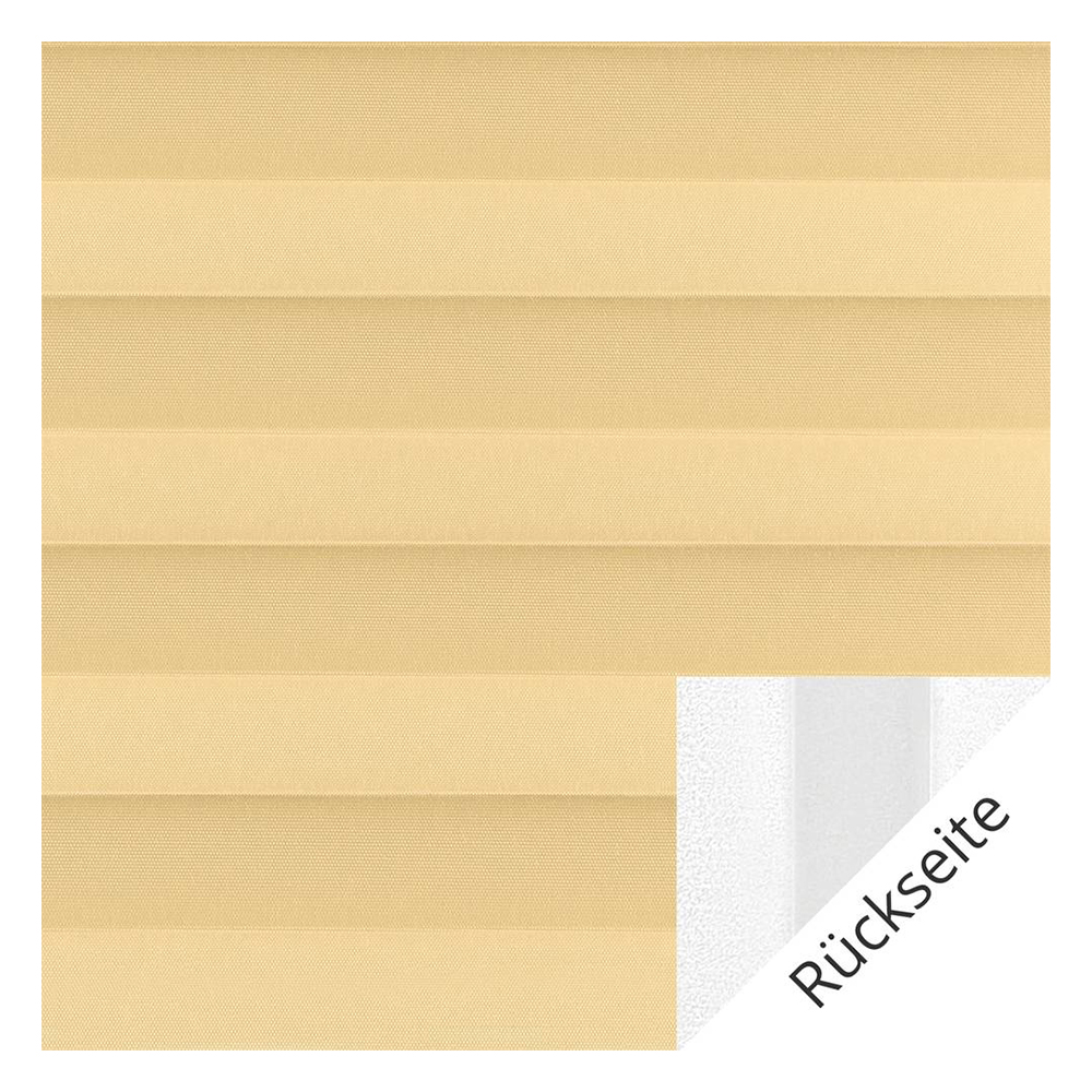 Muestra de tejido para cortina plisada a medida | 20108 beige / oscuridad total / Dim Out Perlmutt B1