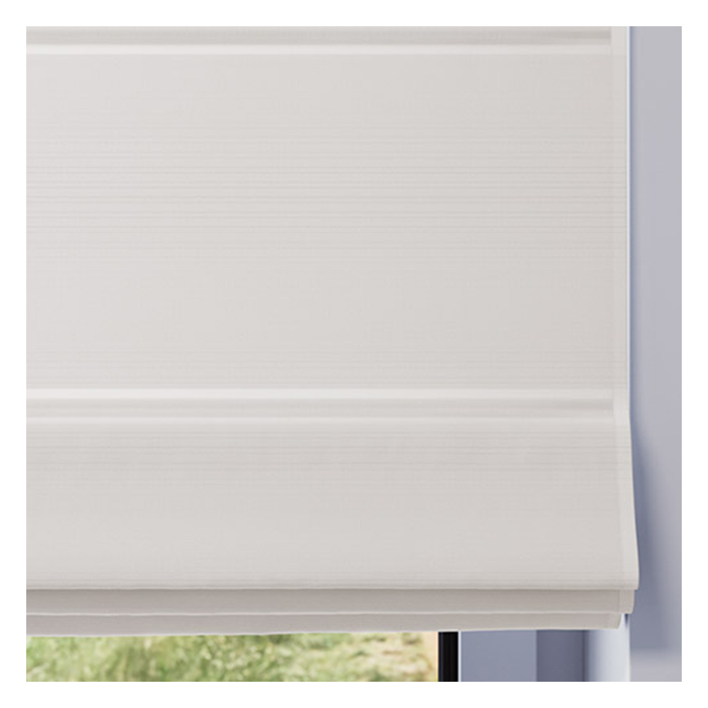 Muestra de tejido para estor plegable a medida | 505 crema / opaco / Roma