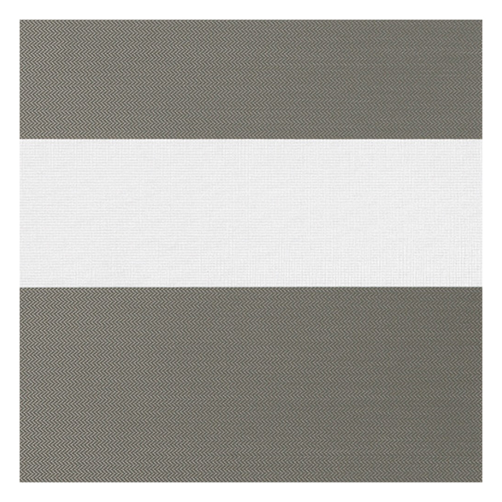 Muestra de tejido para estor enrollable noche y  día a medida | B606 crema-beige / traslúcido / Solides