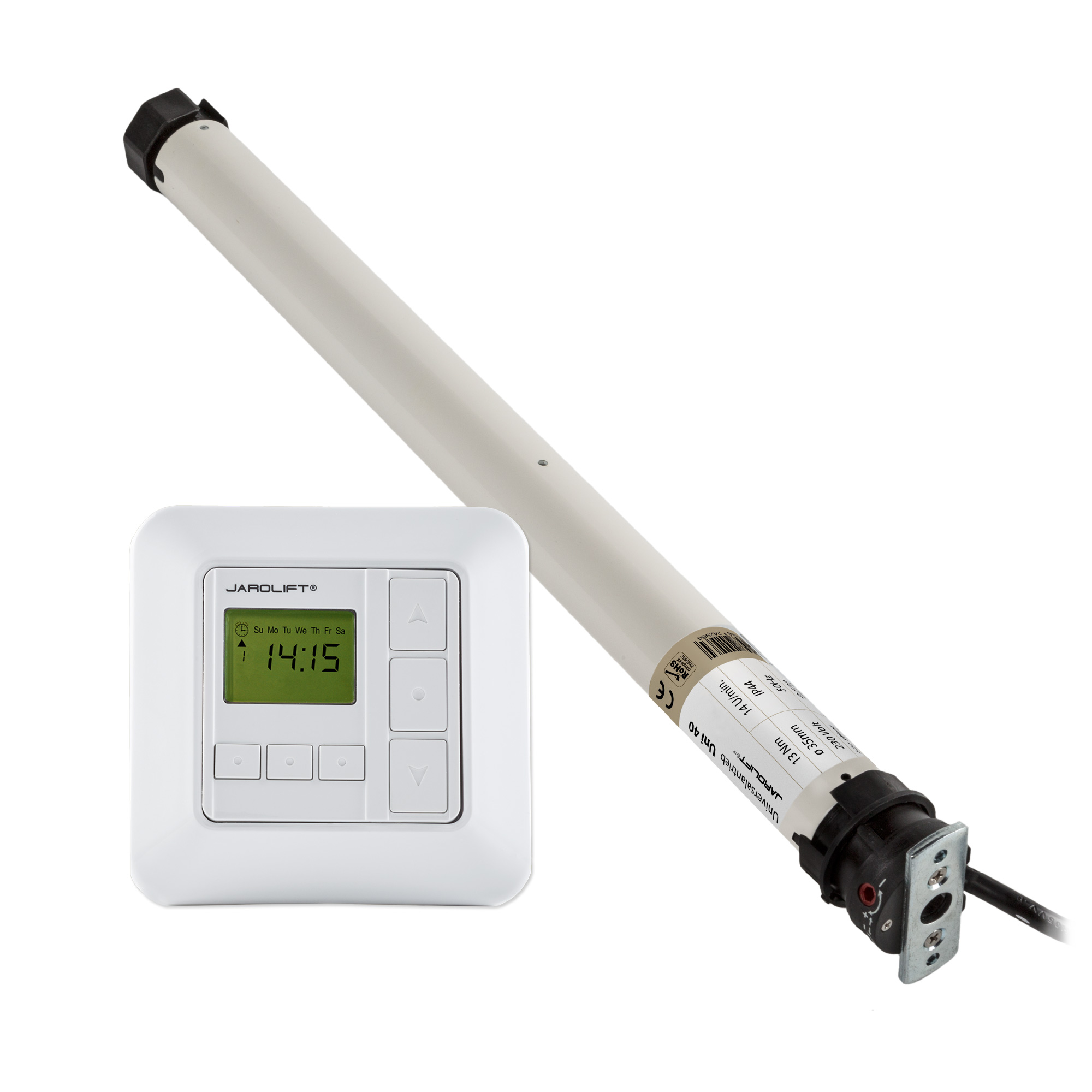 Motor para persiana Universel | UNI40 (13 Nm / SW40) + Sevenlogic Comfort