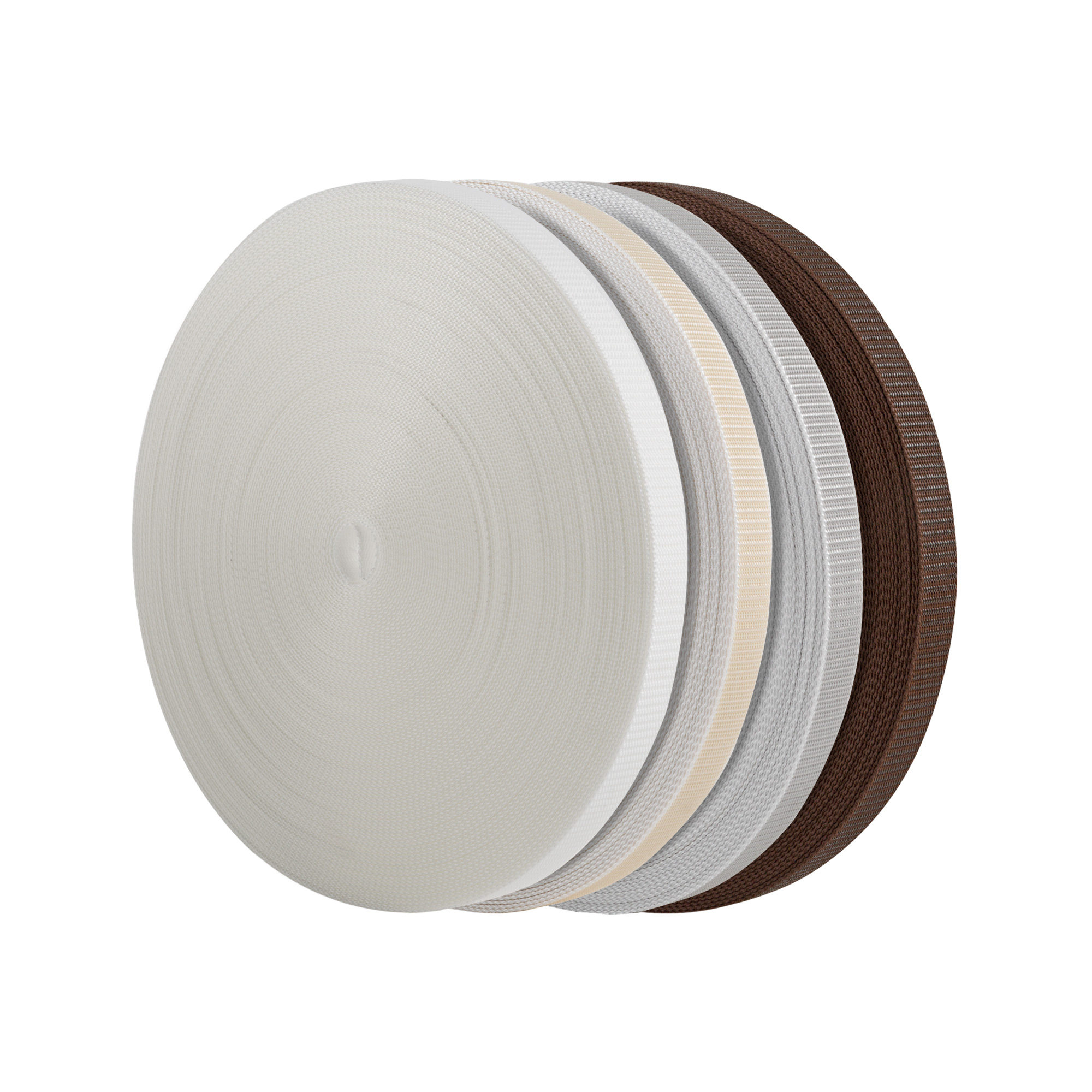 Cinta para persiana / 50,0 m de longitud, 23 mm (Tipos a elegir)