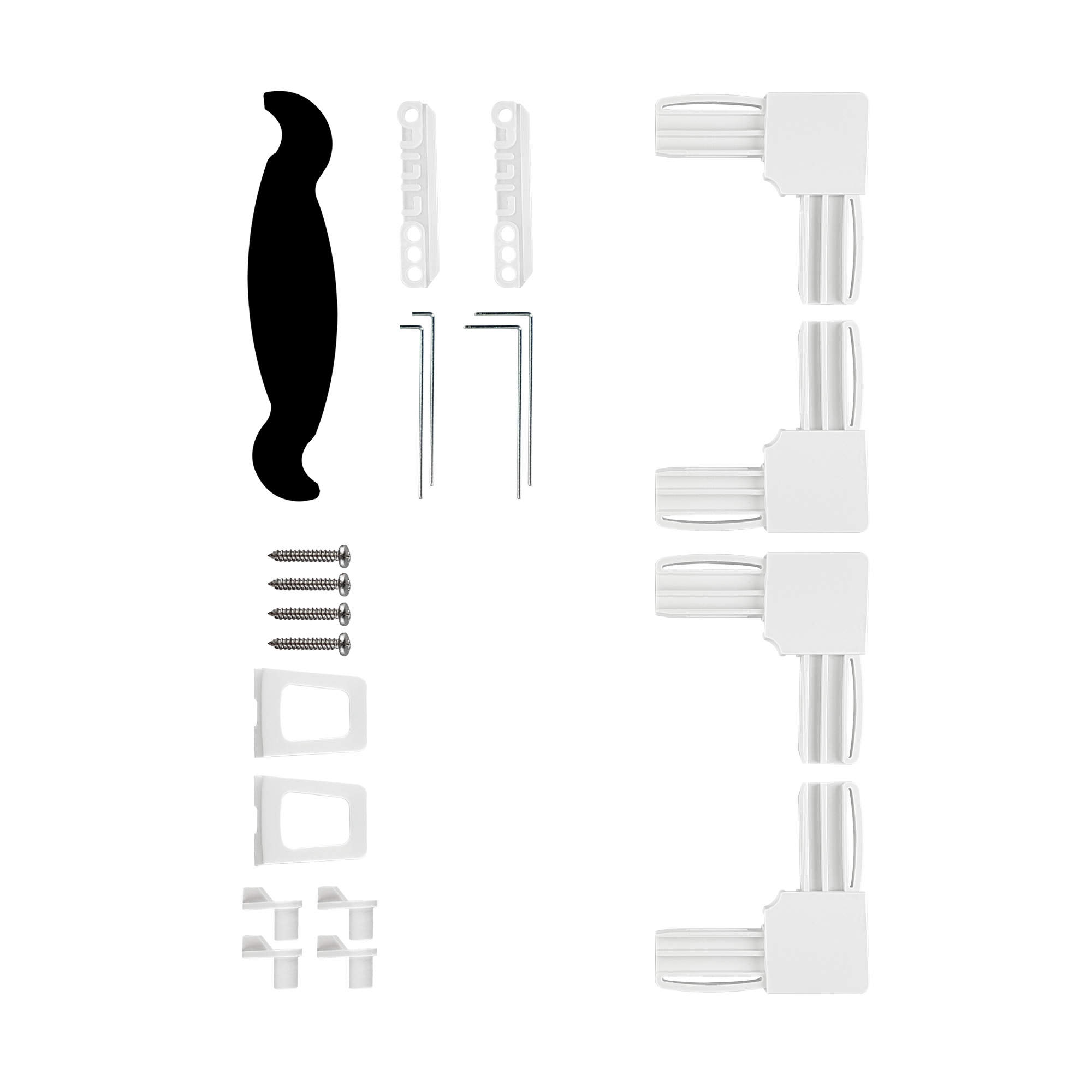 Juego de Piezas de Repuesto para Marcos Tensores de Mosquitera ProfiLine (Tipo a elegir)