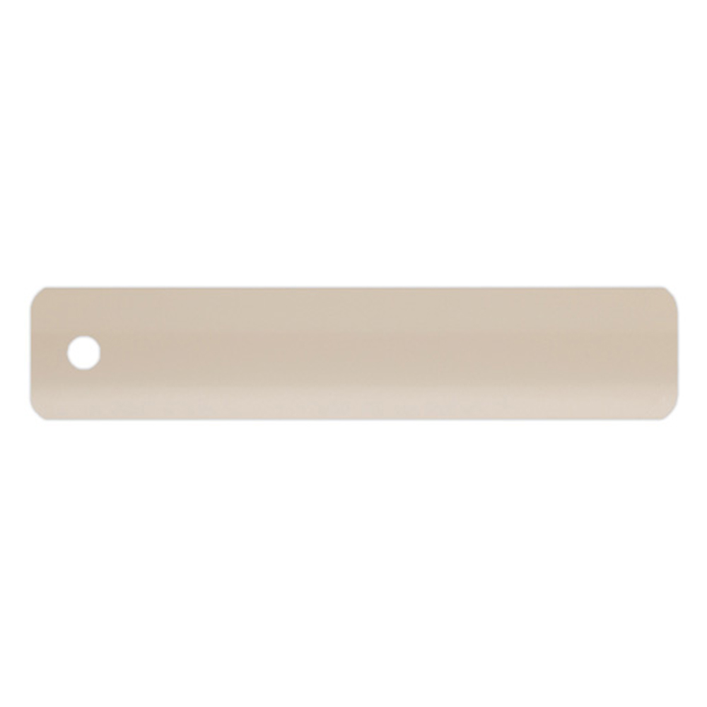 Muestra de lama para veneciana de aluminio a medida | 16 mm / 2005 beige / brillante