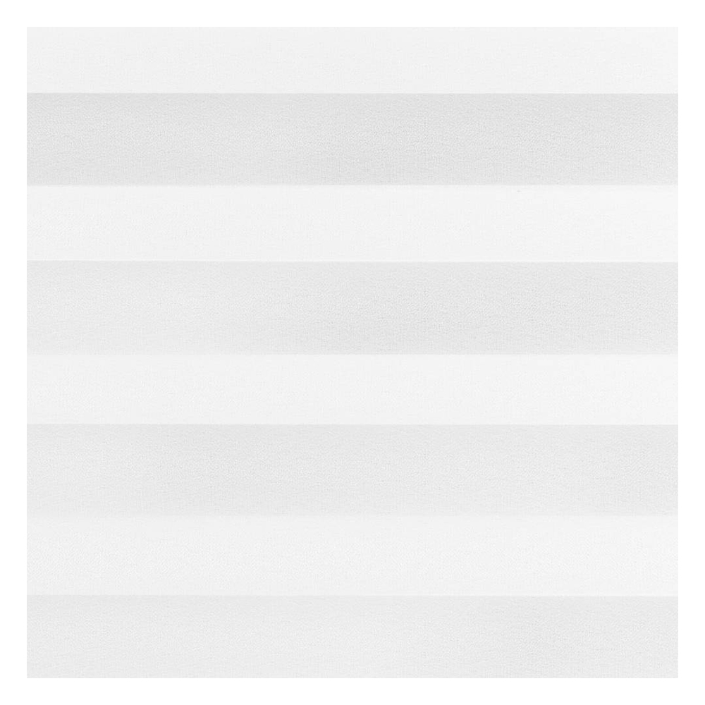 Muestra de tejido para cortina plisada a medida | 10003 blanco / traslúcido / Cara