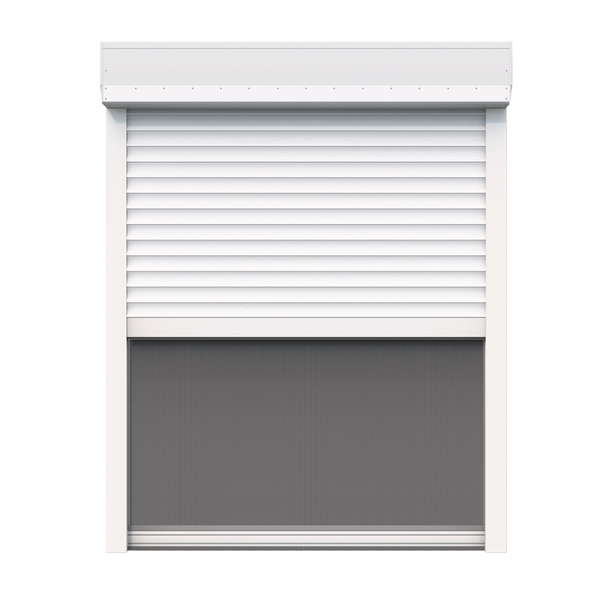 Persiana enrollable exterior con cajón | con mosquitera