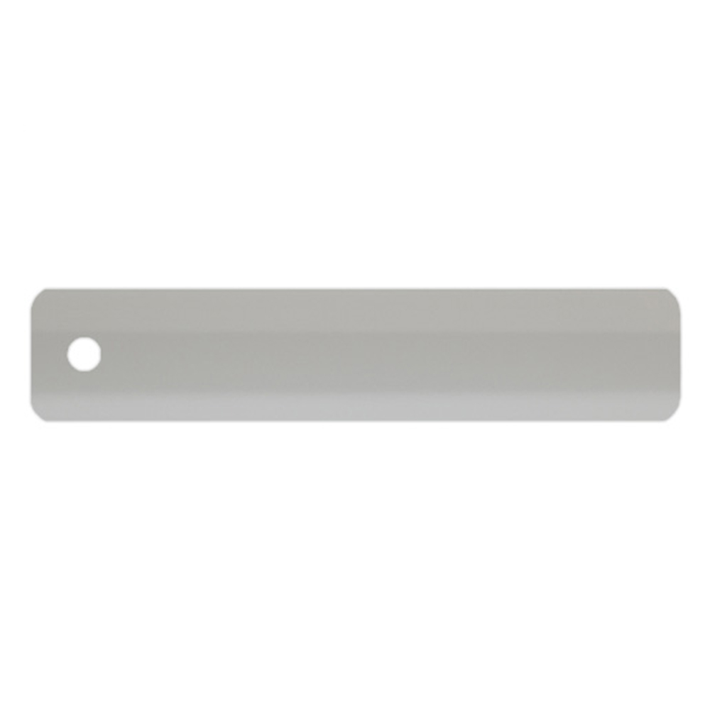 Muestra de lama para veneciana de aluminio a medida | 16 mm / 158 gris / brillante