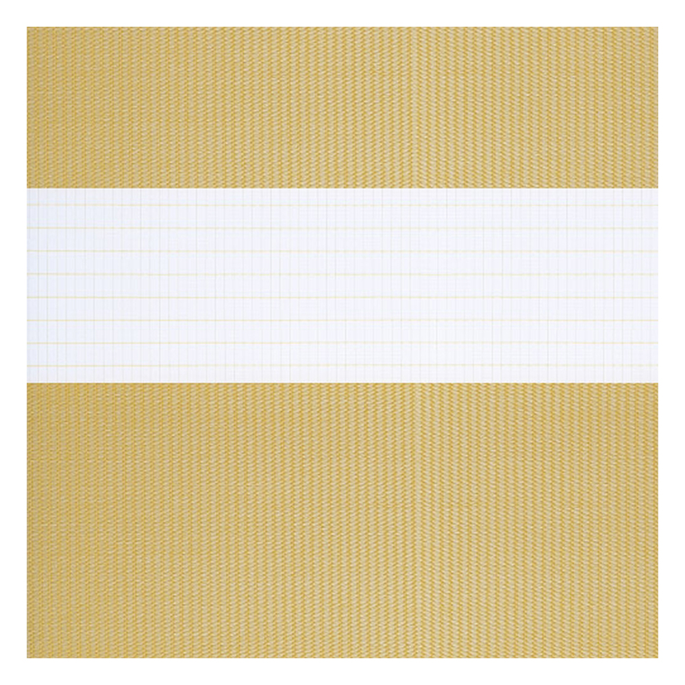 Muestra de tejido para estor enrollable noche y  día a medida | F7810 amarillo / traslúcido / Autumn