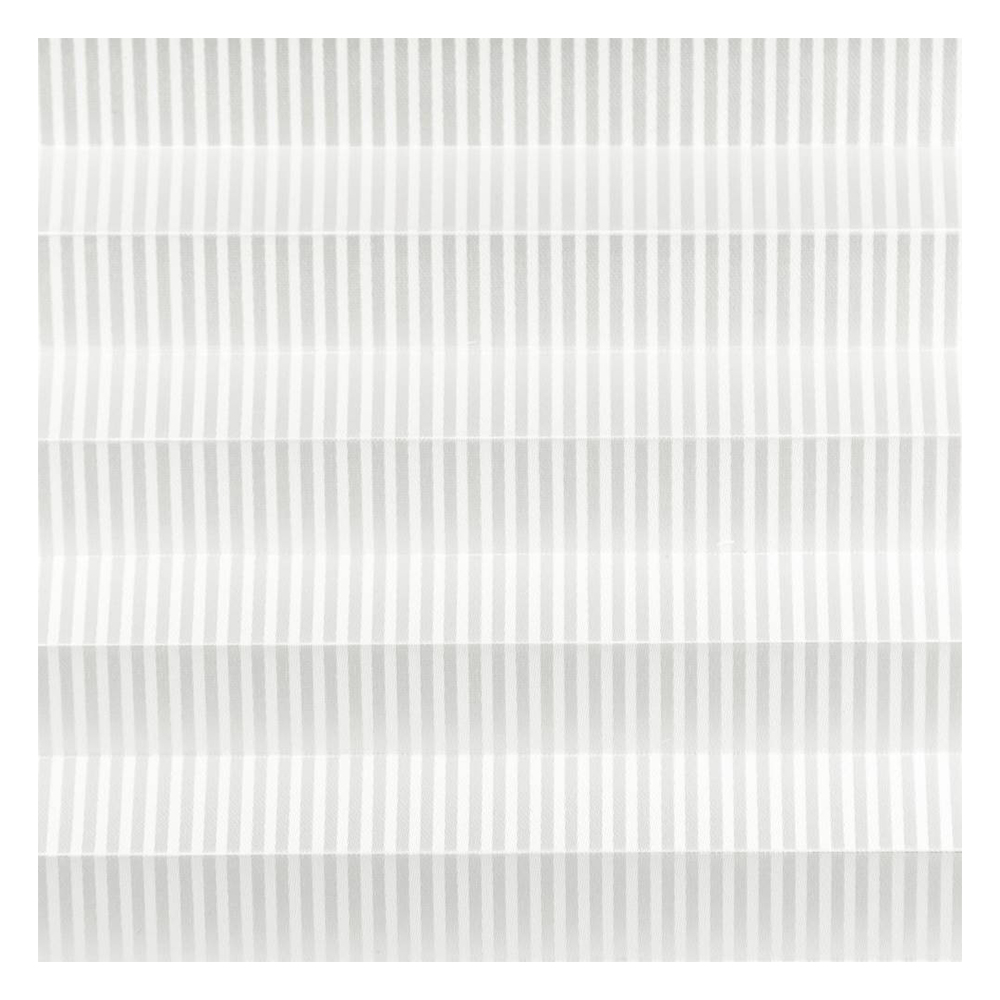 Muestra de tejido para cortina plisada a medida | 30227 blanco / traslúcido / Linea