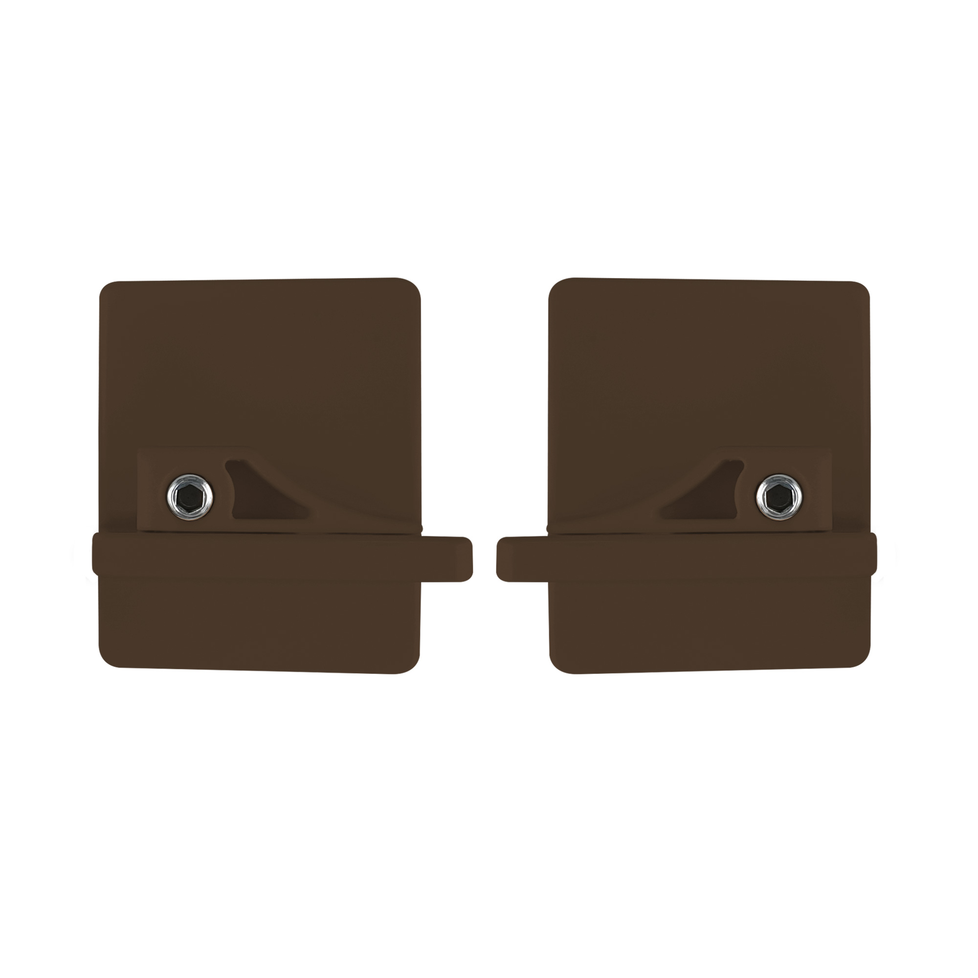 Dispositivo Antipéndulo para Persianas Venecianas a Medida con lamas de 16 & 25 mm ancho | 2 unidades, marrón