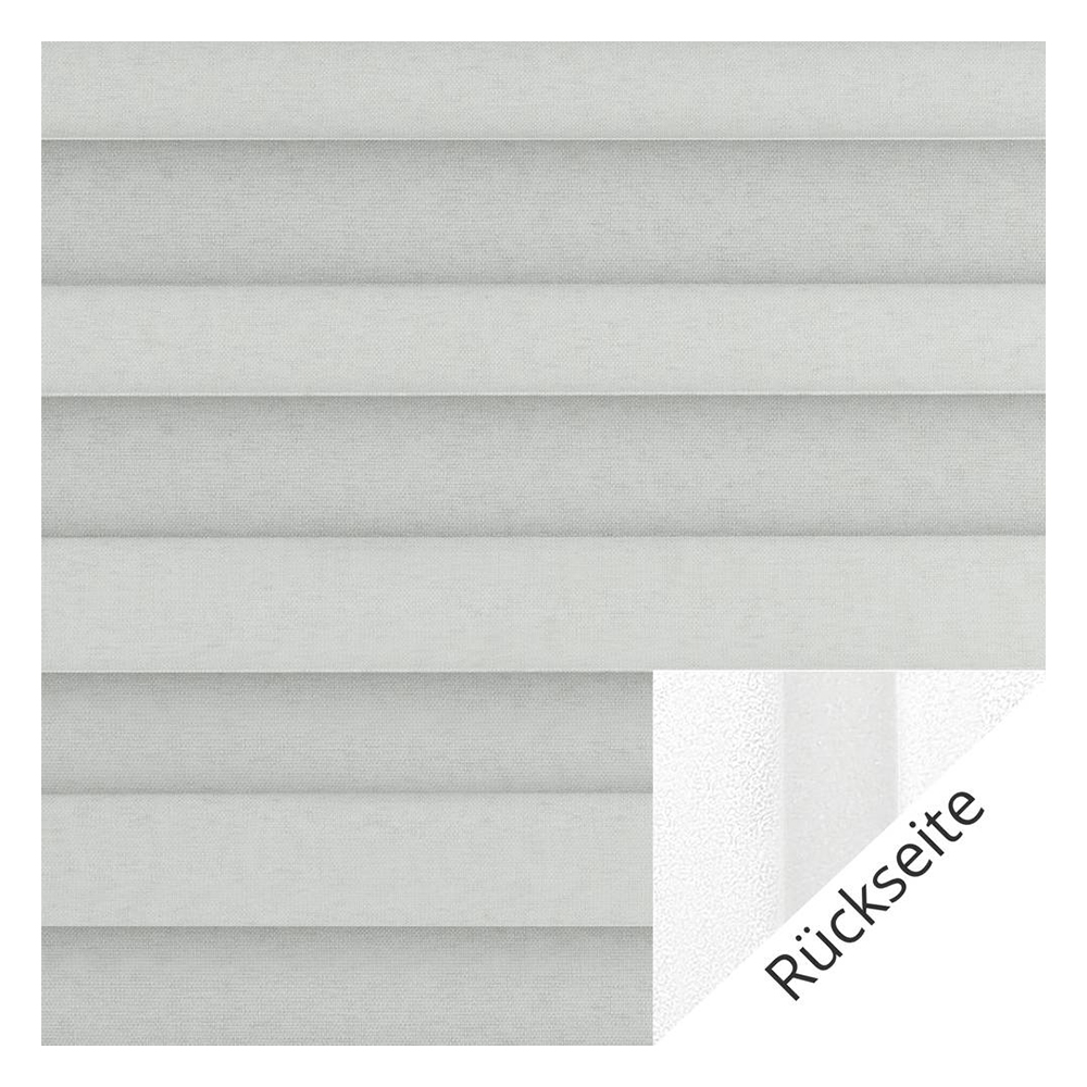 Muestra de tejido para cortina plisada a medida | 20003 gris / oscuridad total / Somnio Perlmutt Black Out