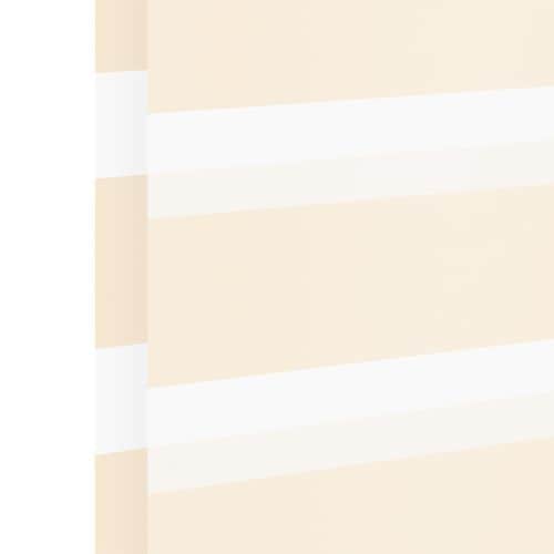 Muestra de tejido para estor enrollable noche y  día a medida | BH-1602 crema / opaco / New York