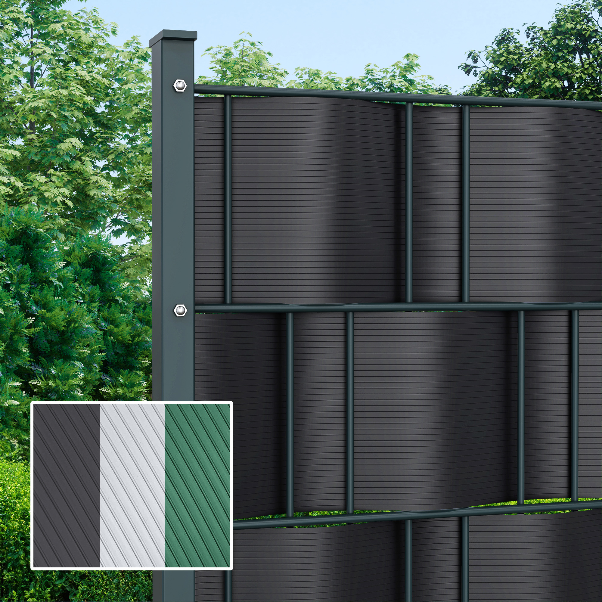 Rollo de Ocultación de PVC Duro (Tipo a elegir)