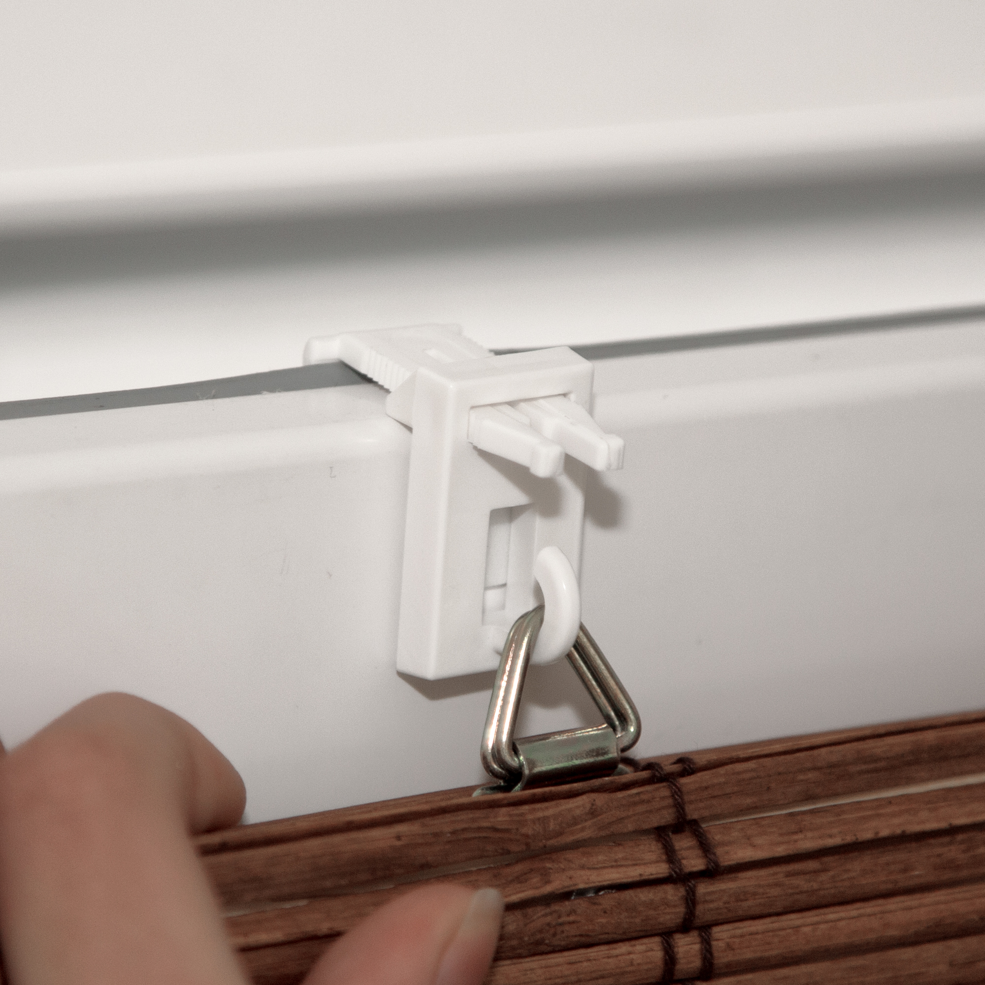 Soporte de Fijación EasyFit para los Estores Enrollables de Bambú & Estores Plegables de Bambú (Tipo a elegir)