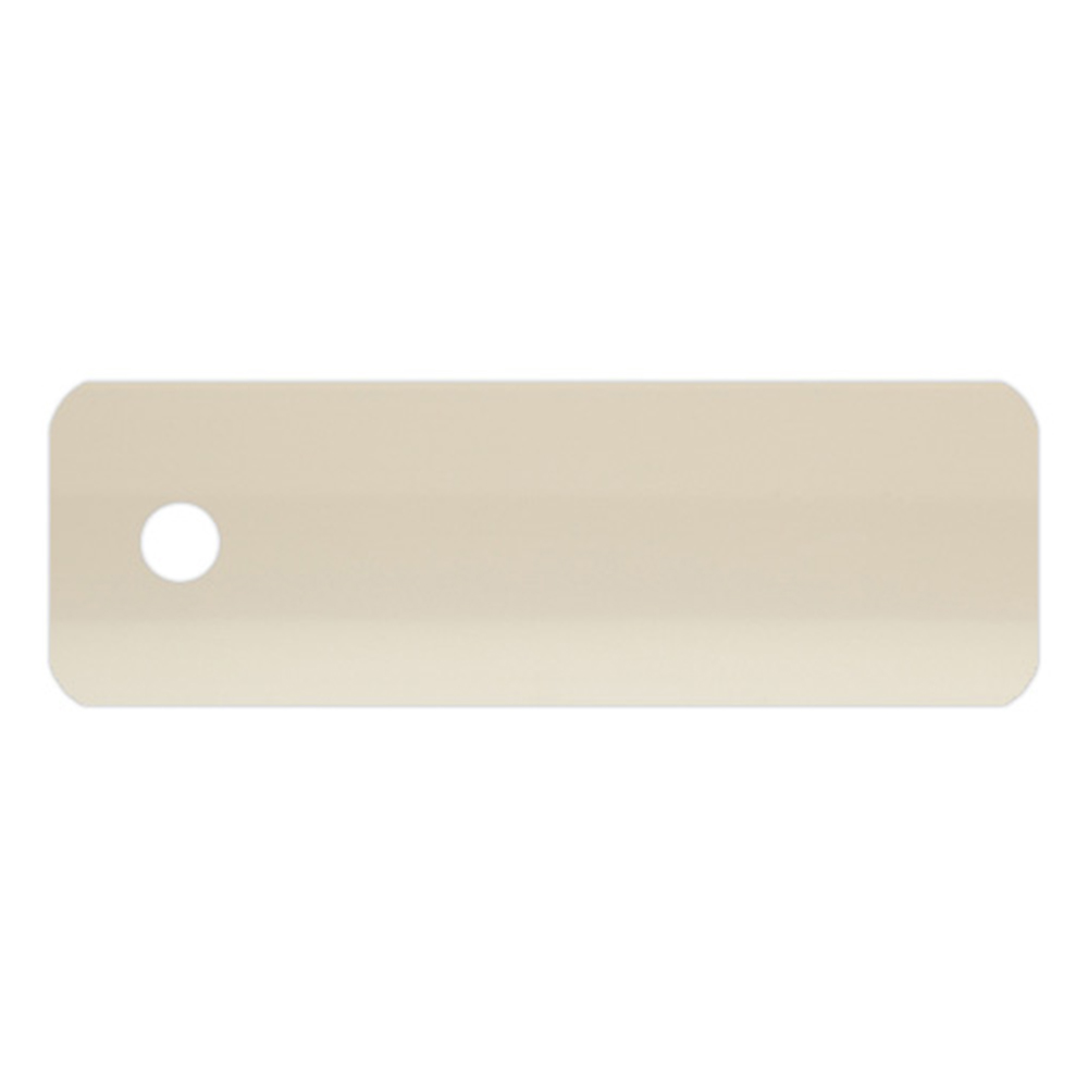 Muestra de lama para veneciana de aluminio a medida | 25 mm / 2083 beige / brillante