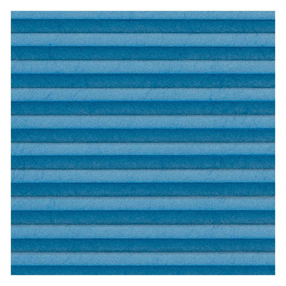 Muestra de tejido para cortina plisada a medida | 20534 azul / traslúcido / Cara Crush Perlmutt Color B2