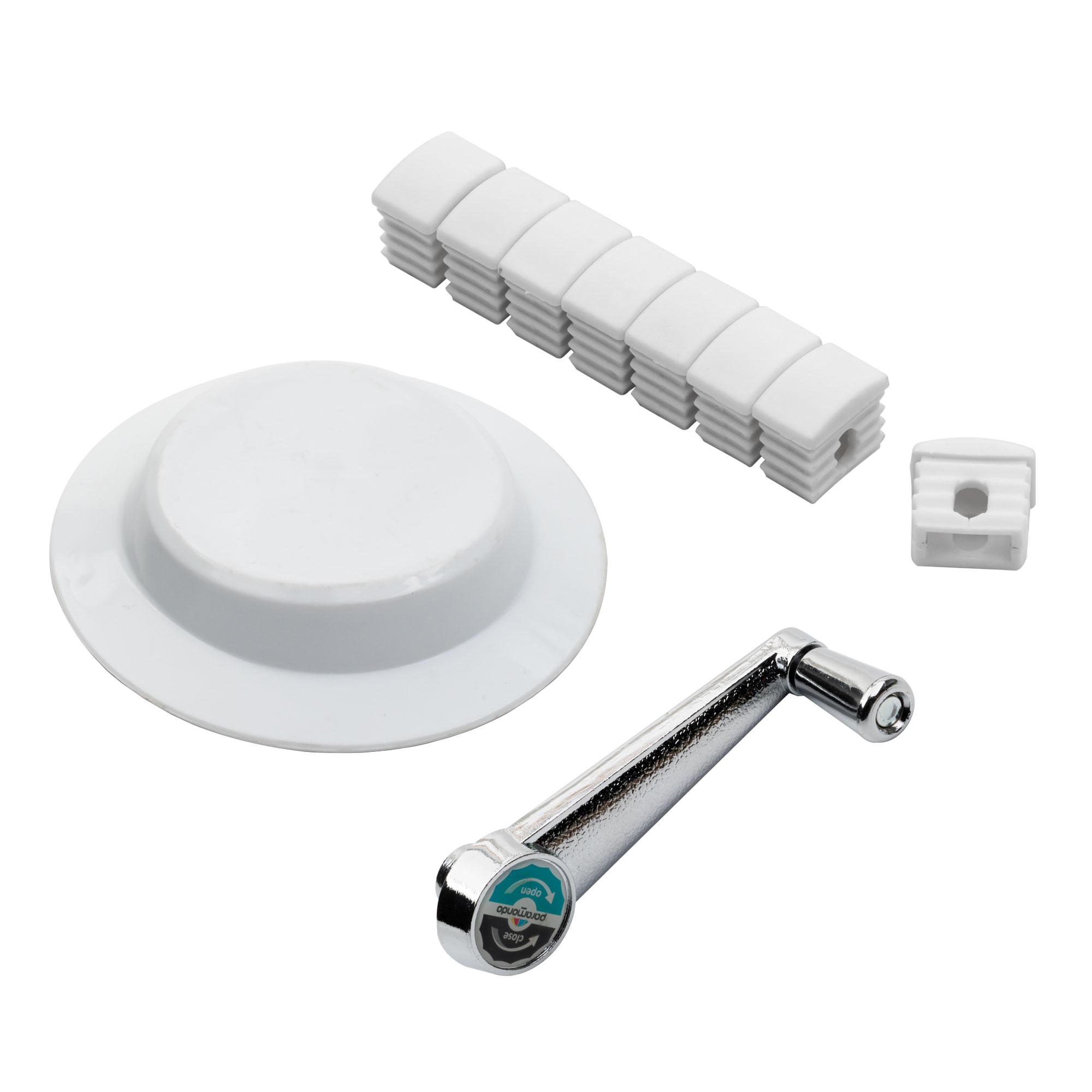 Juego de Piezas de Repuesto para Sombrilla interpara | blanco