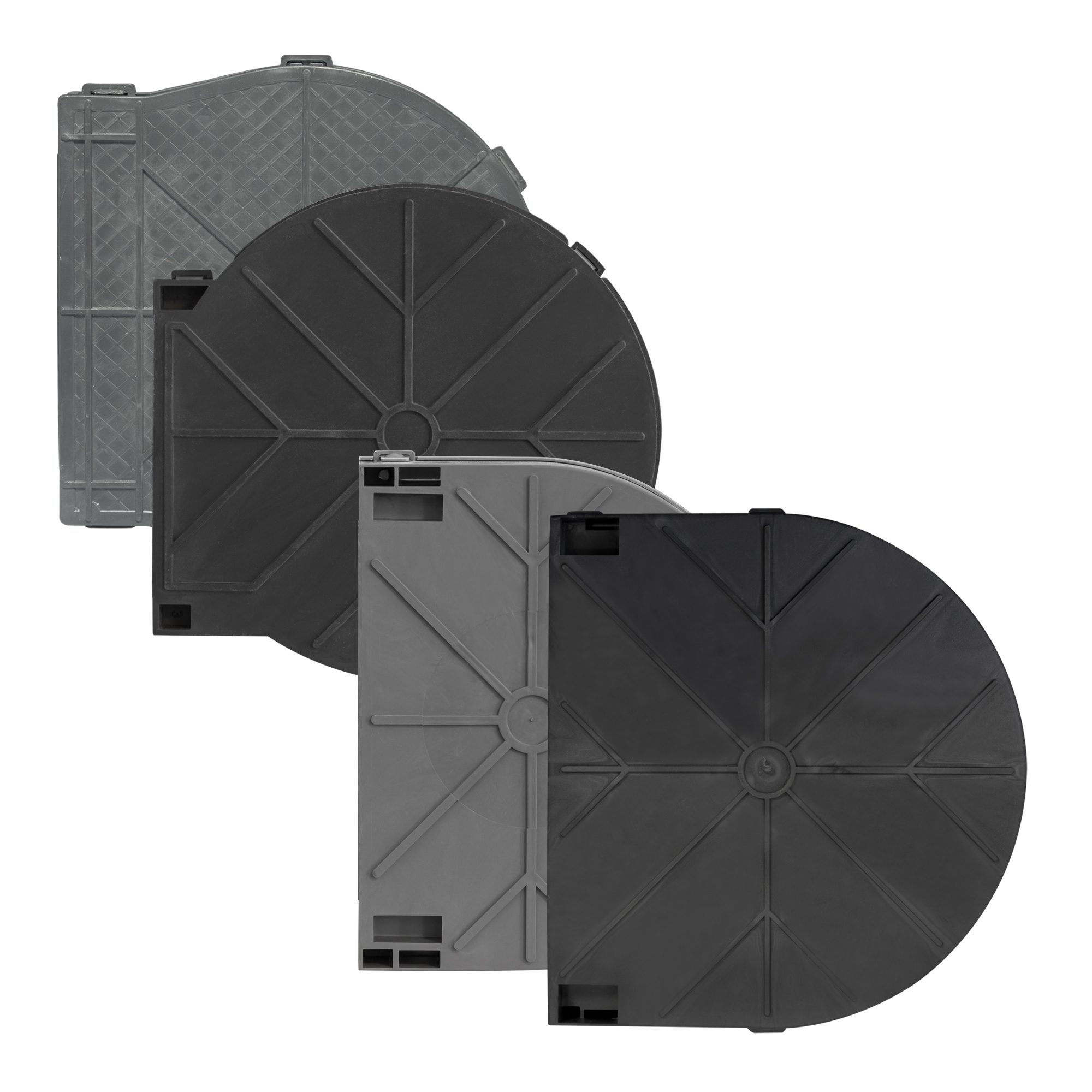 Caja de pared para recogedor de cinta empotrado (Tipos a elegir)