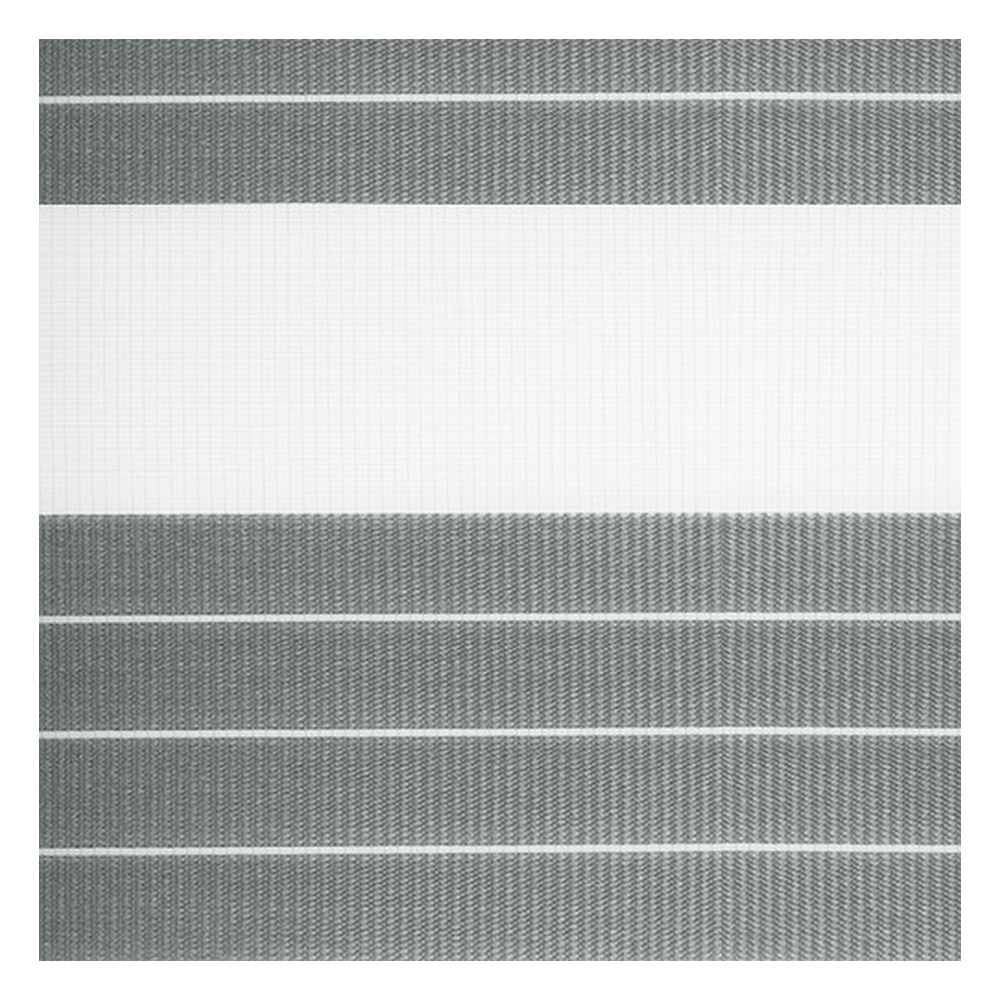 Muestra de tejido para estor enrollable noche y  día a medida | F7865 gris oscuro / traslúcido / Autumn