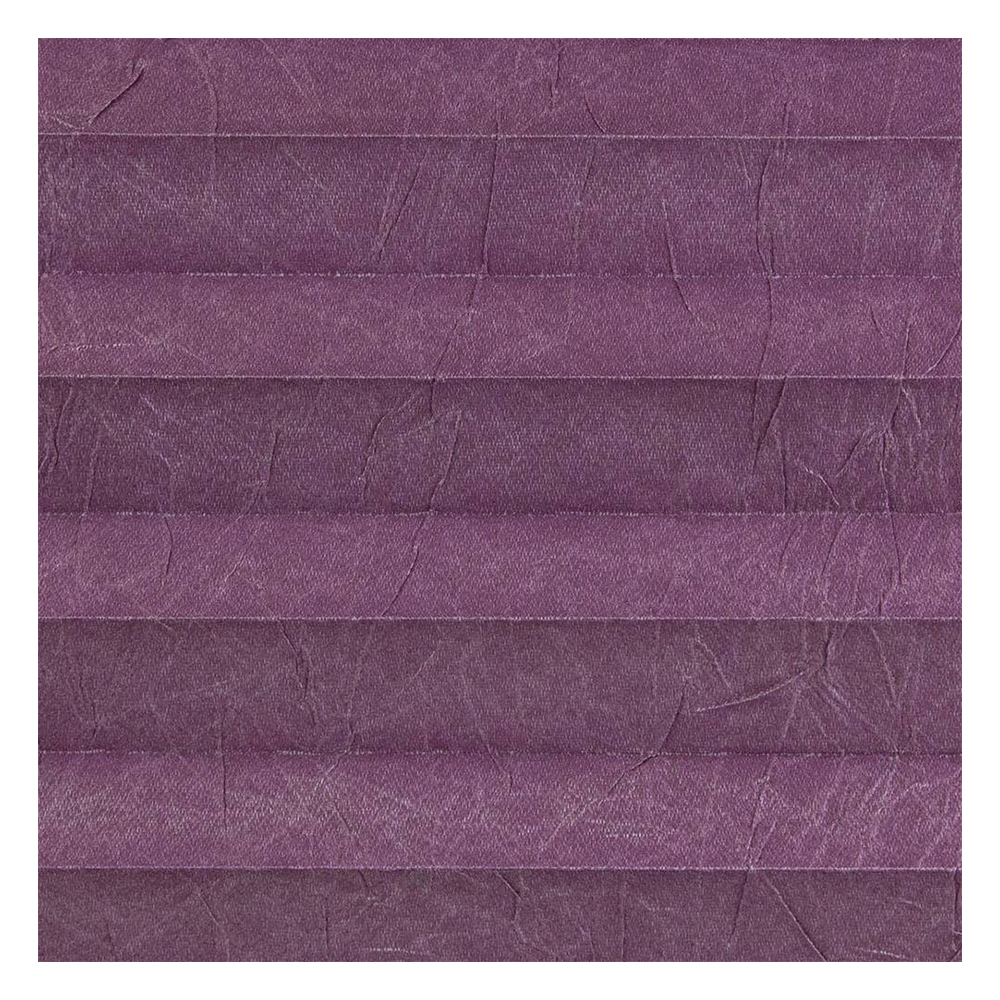 Muestra de tejido para cortina plisada a medida | 20520 violeta / traslúcido / Cara Crush Perlmutt Color