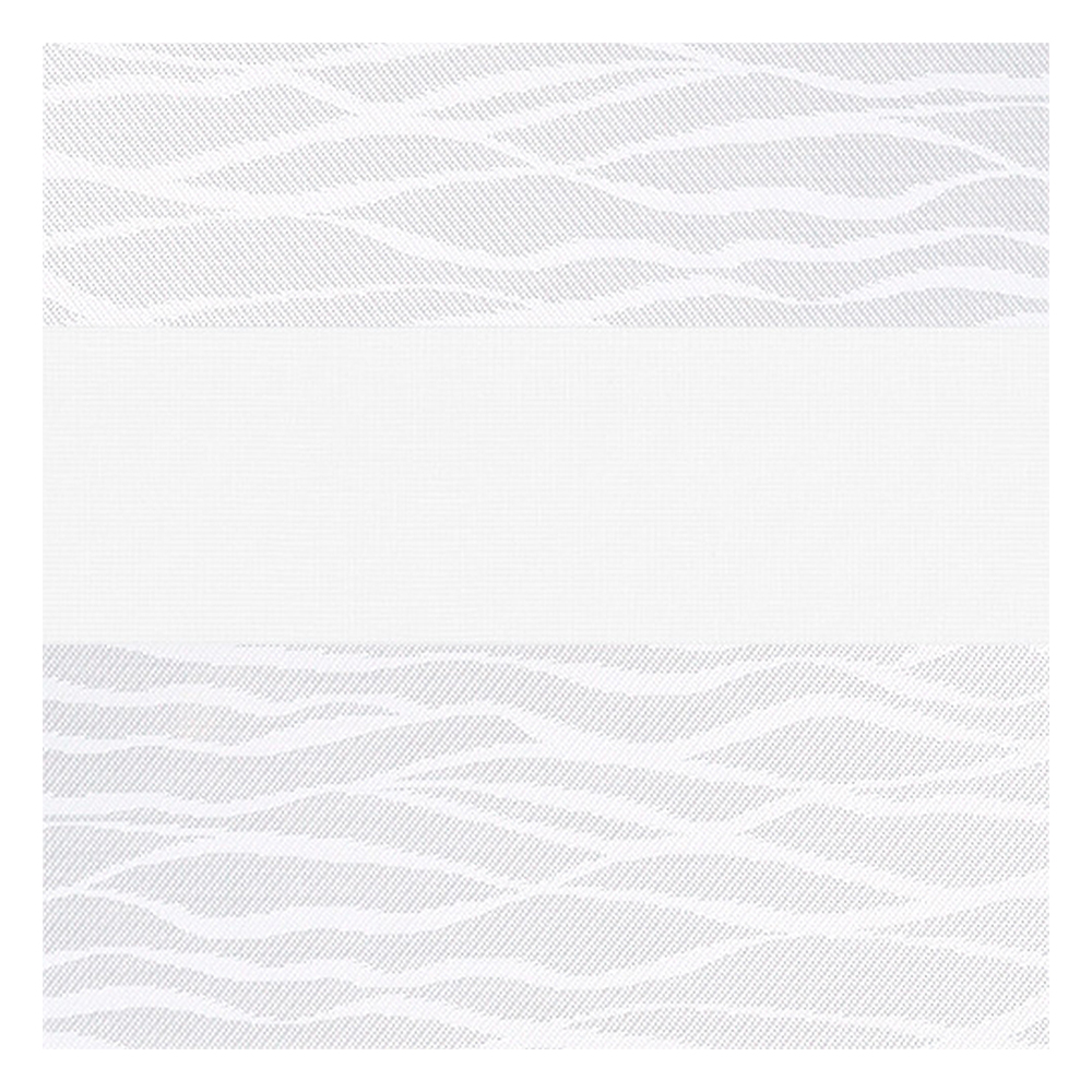 Muestra de tejido para estor enrollable noche y  día a medida | B650 blanco / traslúcido / Pavolo