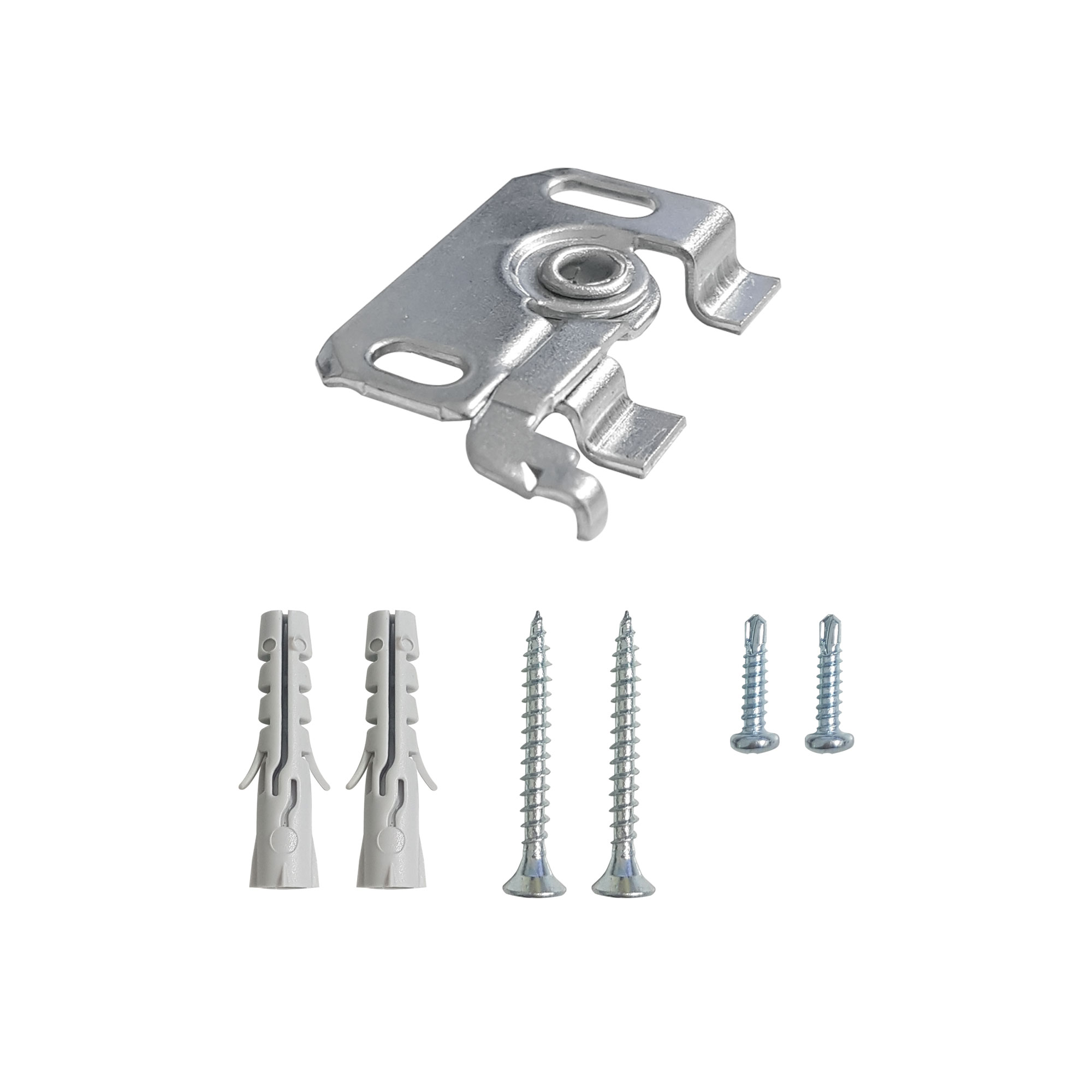 Juego de Piezas de Repuesto para Persianas Venecianas a Medida | para 16 & 25 mm / Tornillos / Fijación en el junquillo y en el hueco