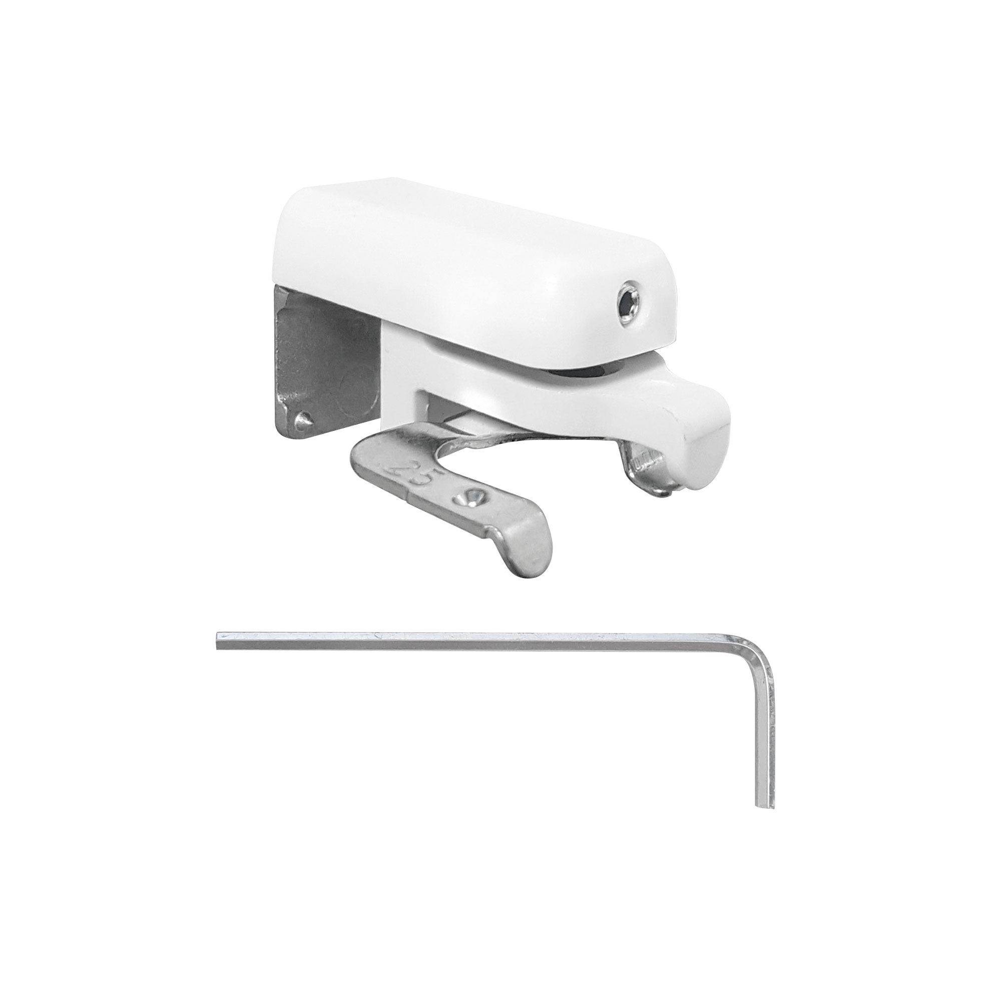 Juego de Piezas de Repuesto para Persianas Venecianas a Medida | para 16 & 25 mm / Soportes de sujeción | Fijación en la hoja de la ventana