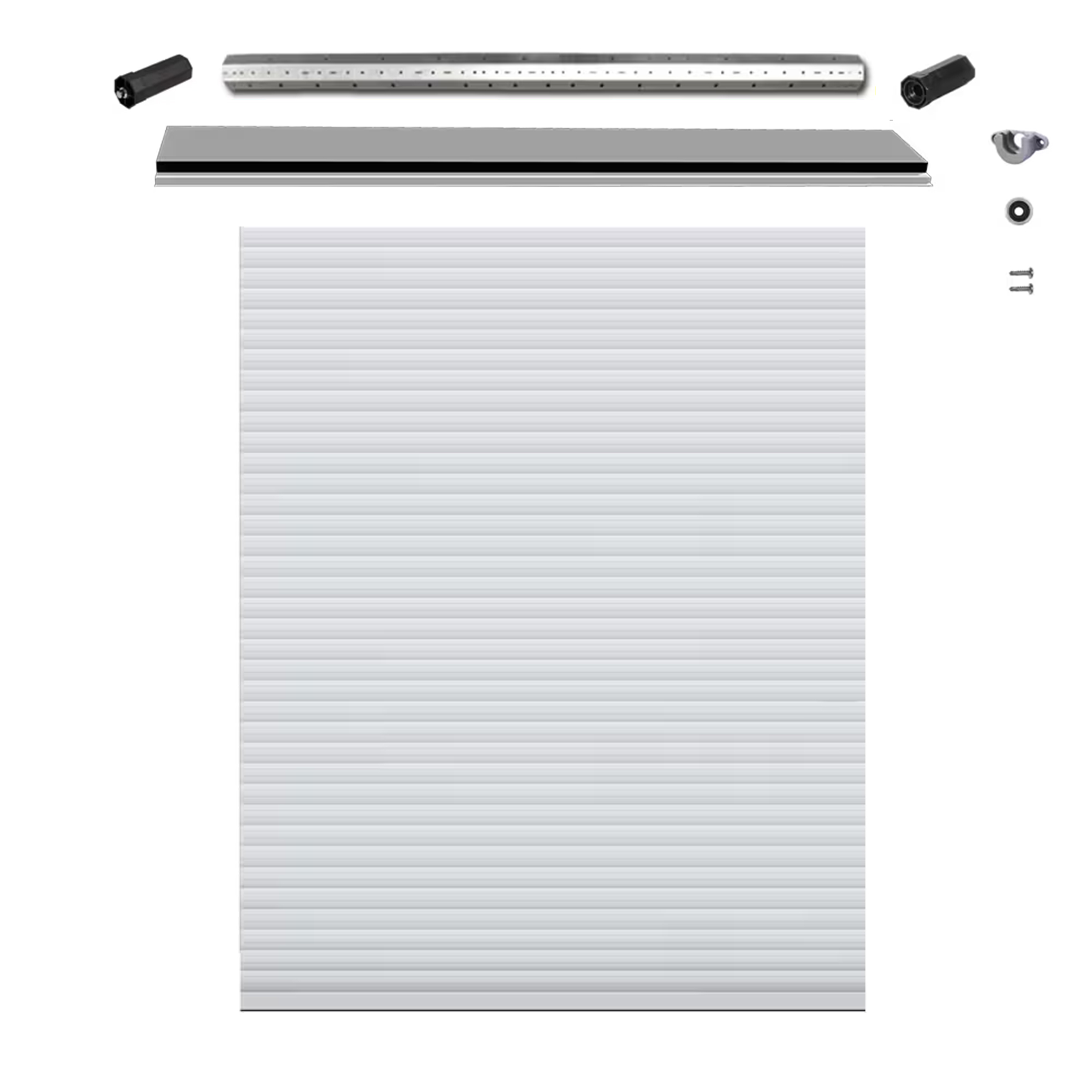 Kit de instalación para paño de persiana  enrollable a medida