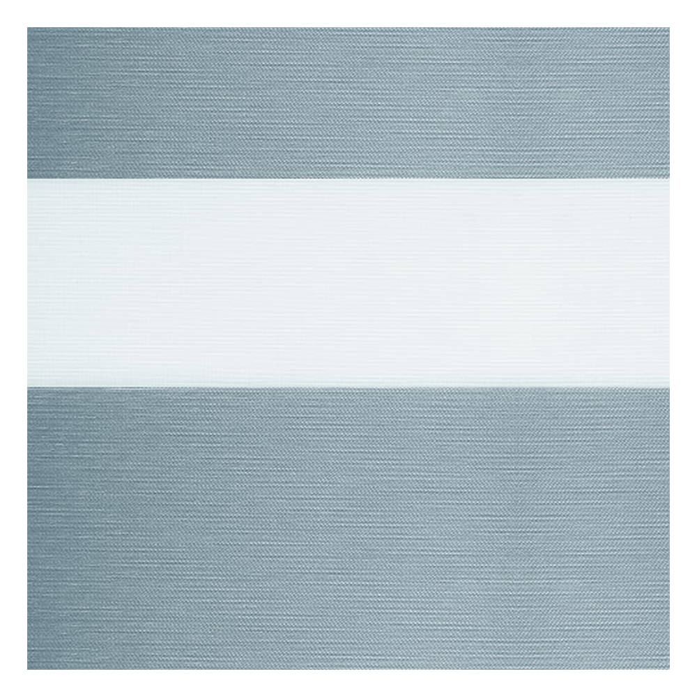 Muestra de tejido para estor enrollable noche y  día a medida | G7944 beige-gris / traslúcido / Rio