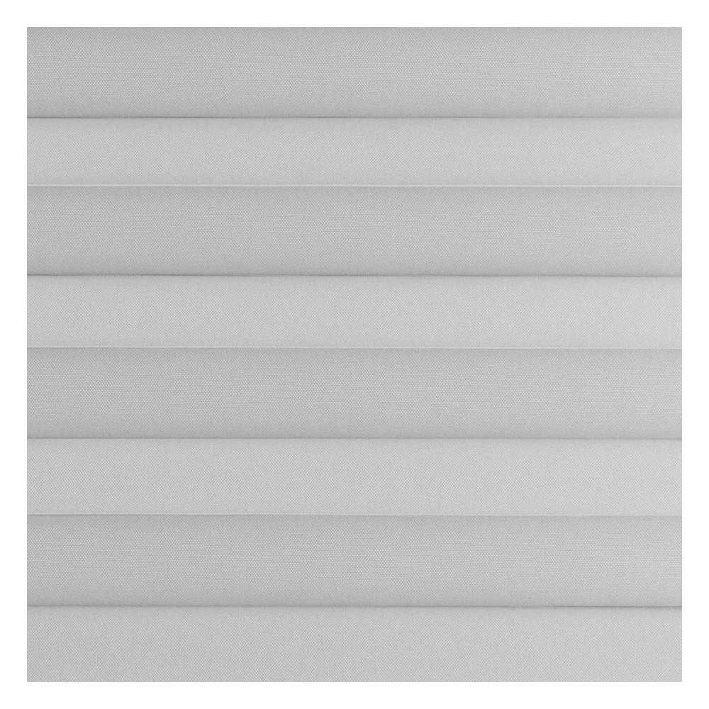 Muestra de tejido para cortina plisada a medida | Efix003ch gris / traslúcido / easyfix