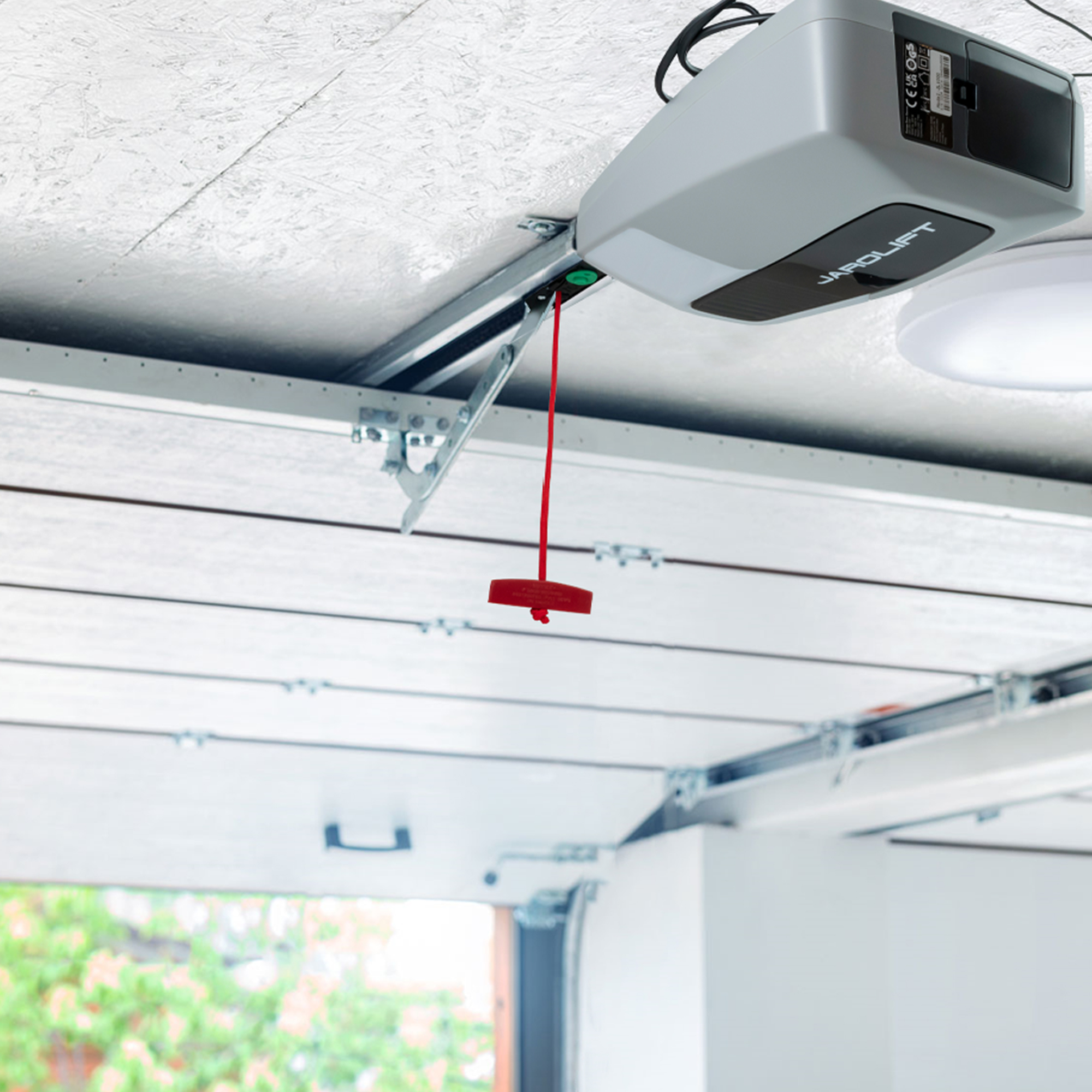 Extensión de riel JL-810CR5-02EV para motor de puerta de garaje JL