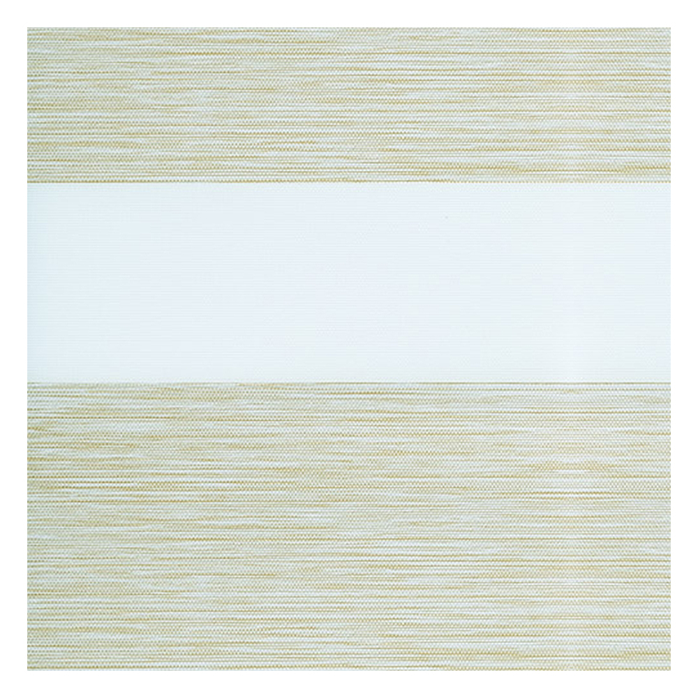 Muestra de tejido para estor enrollable noche y  día a medida | G7843 crema / traslúcido / Rio