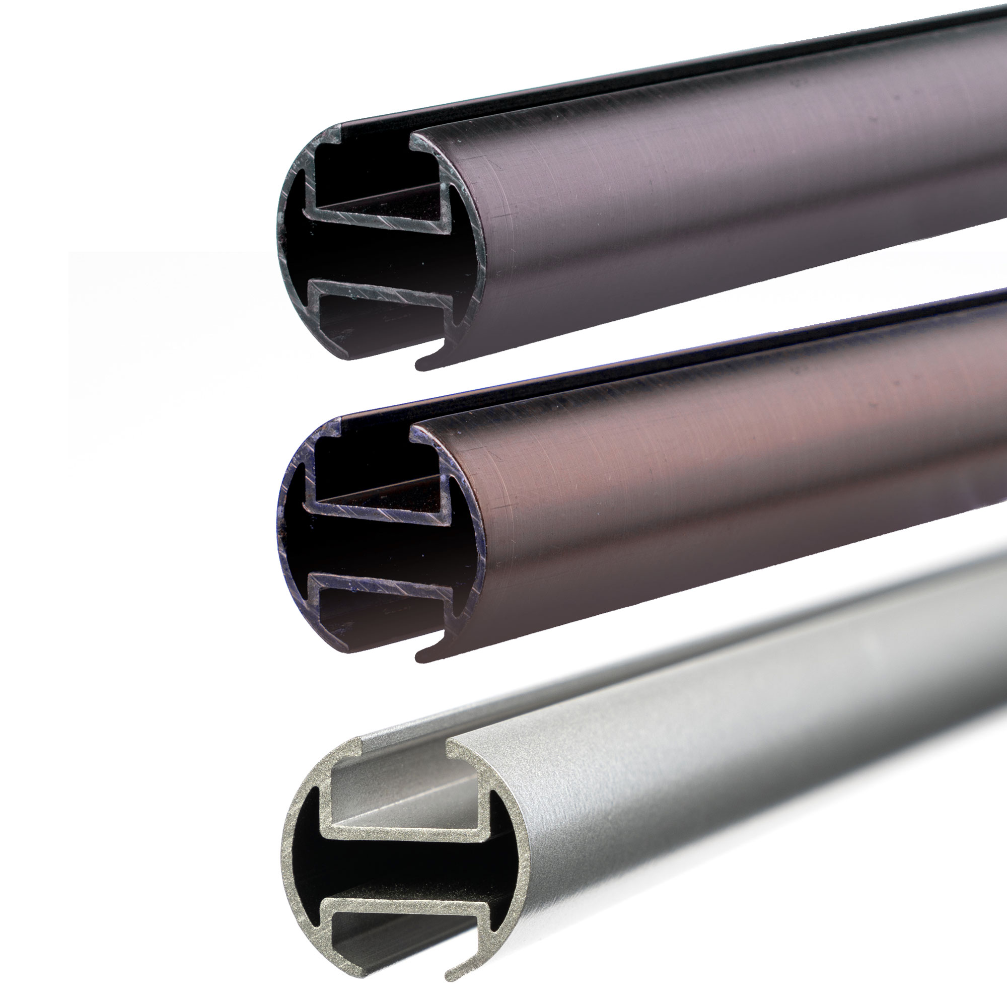 Barra de Cortina con Guía Interior (Tipo a elegir)