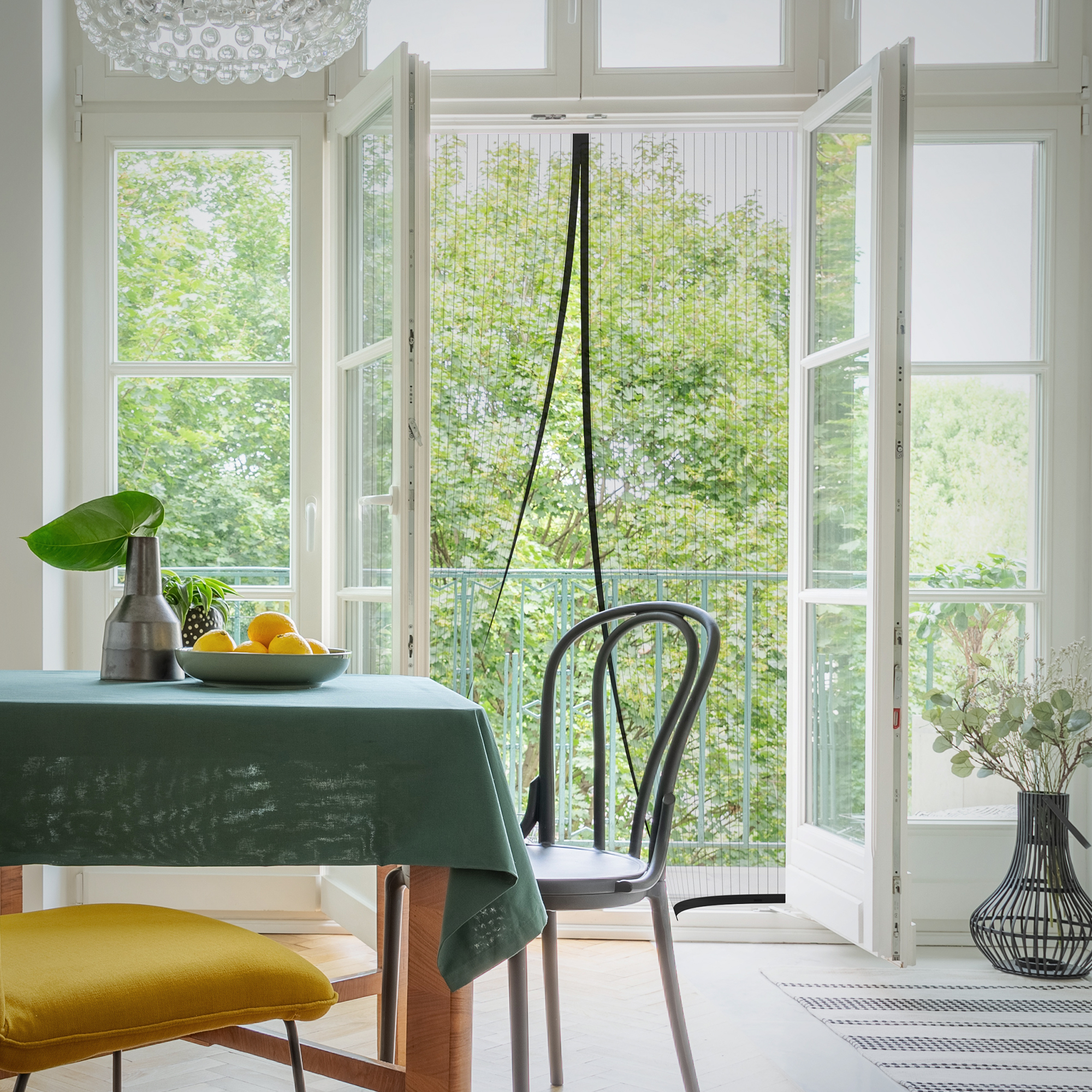 Mosquitera con Cierre Imán para Puertas Easy (Tipo a elegir)