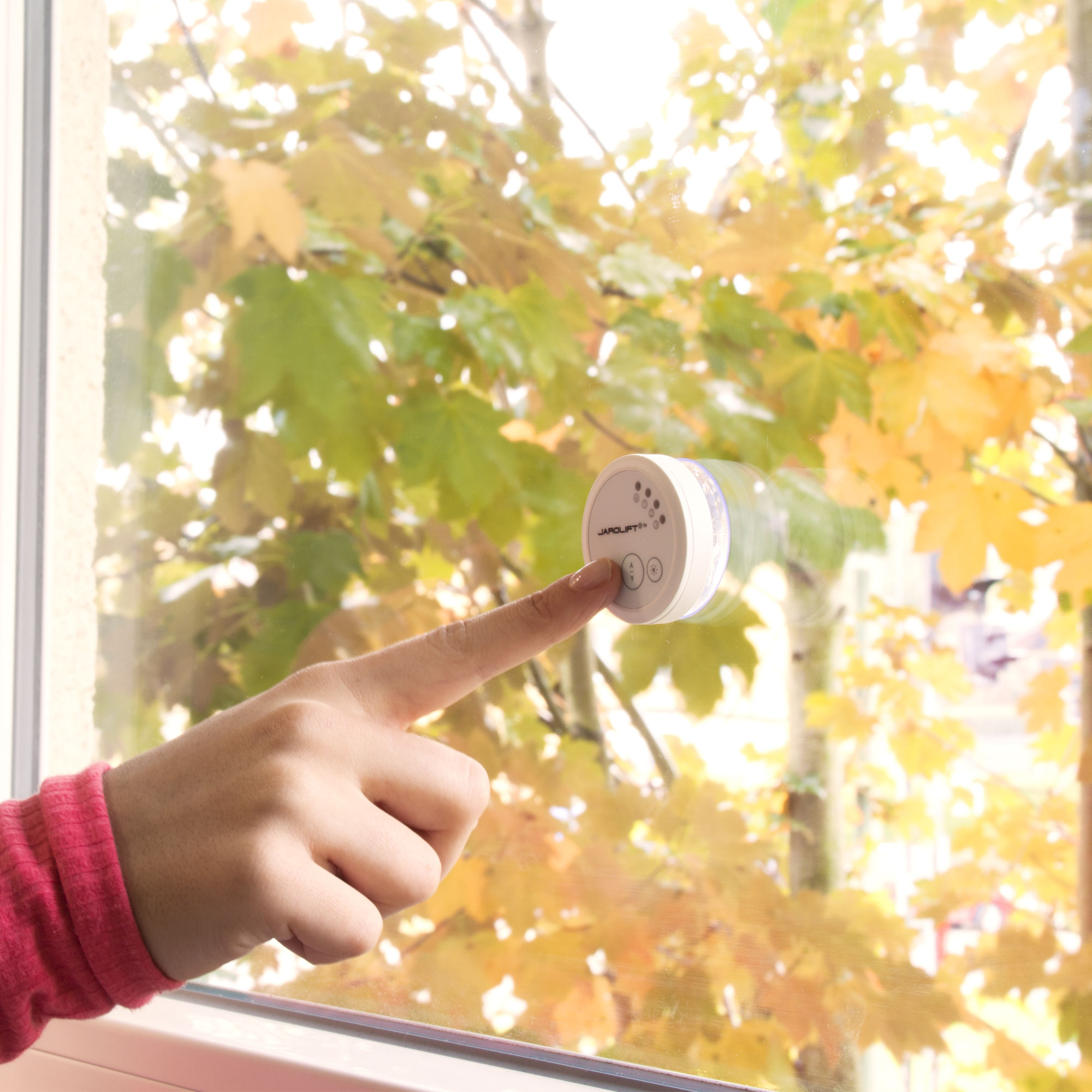 Sensor solar / sensor de luminosidad por radio  TDSO | blanco