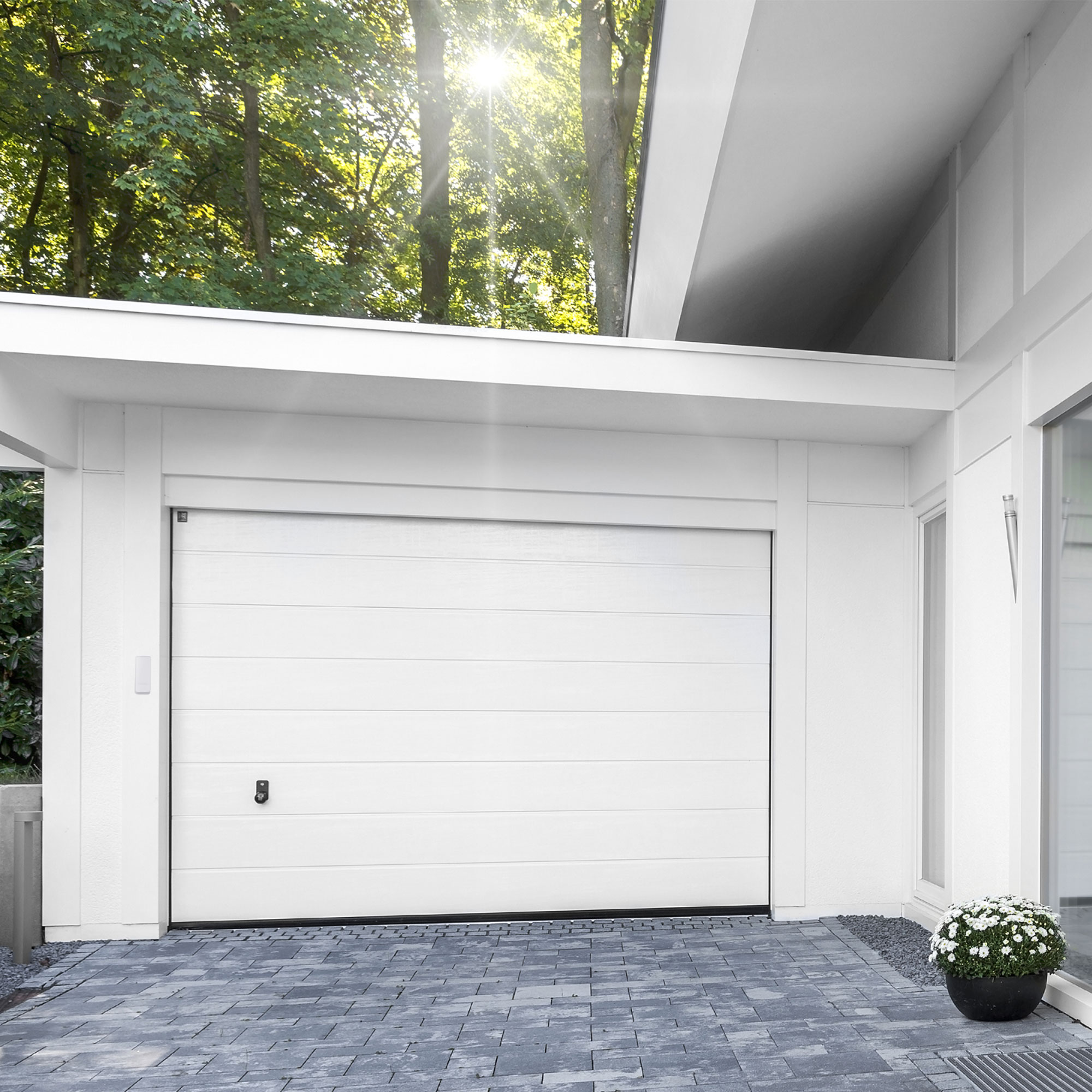 Teclado inalámbrico con código 747REV para motor de puerta de garaje ML / JL