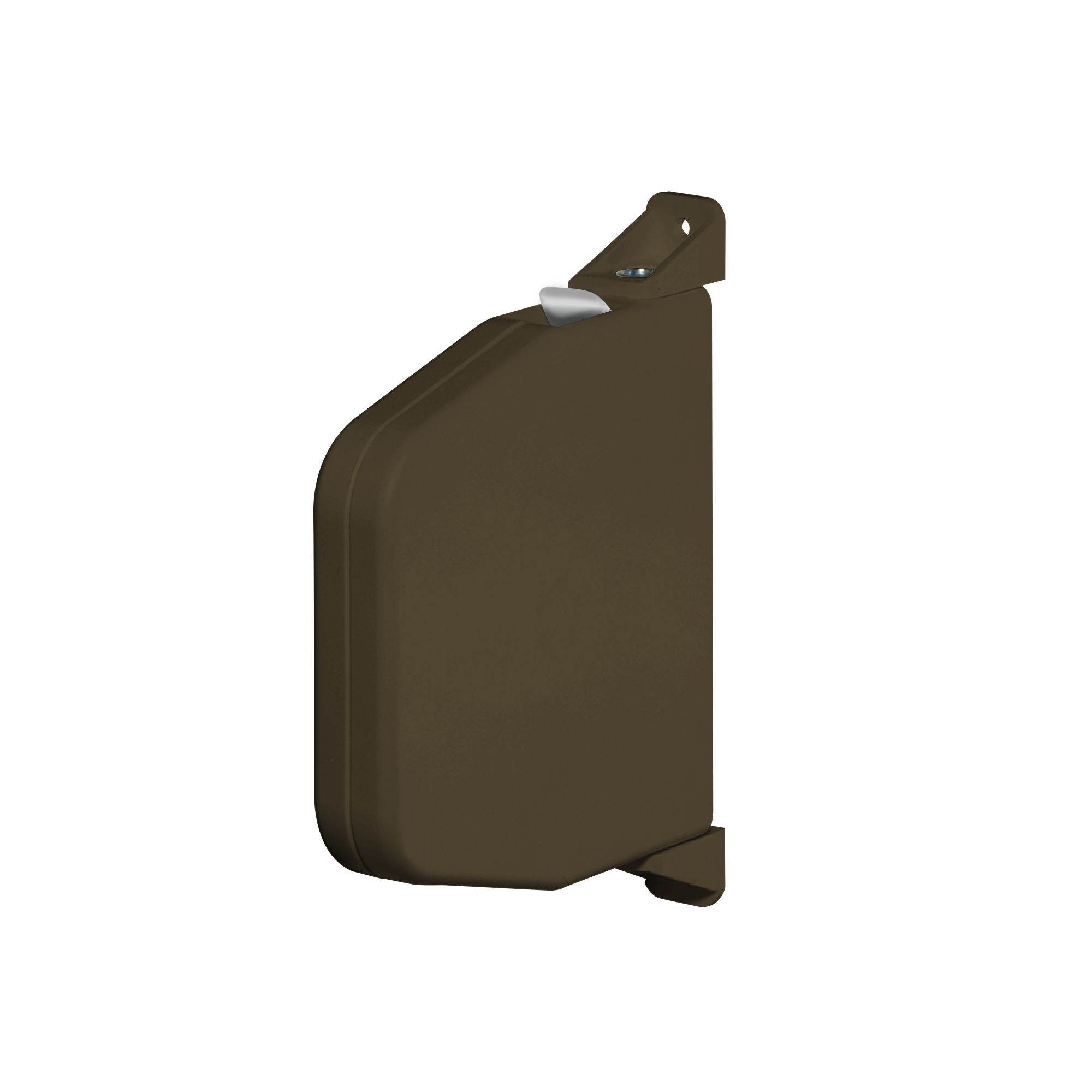 Recogedor de cinta giratorio de sobreponer | marrón / sin cinta