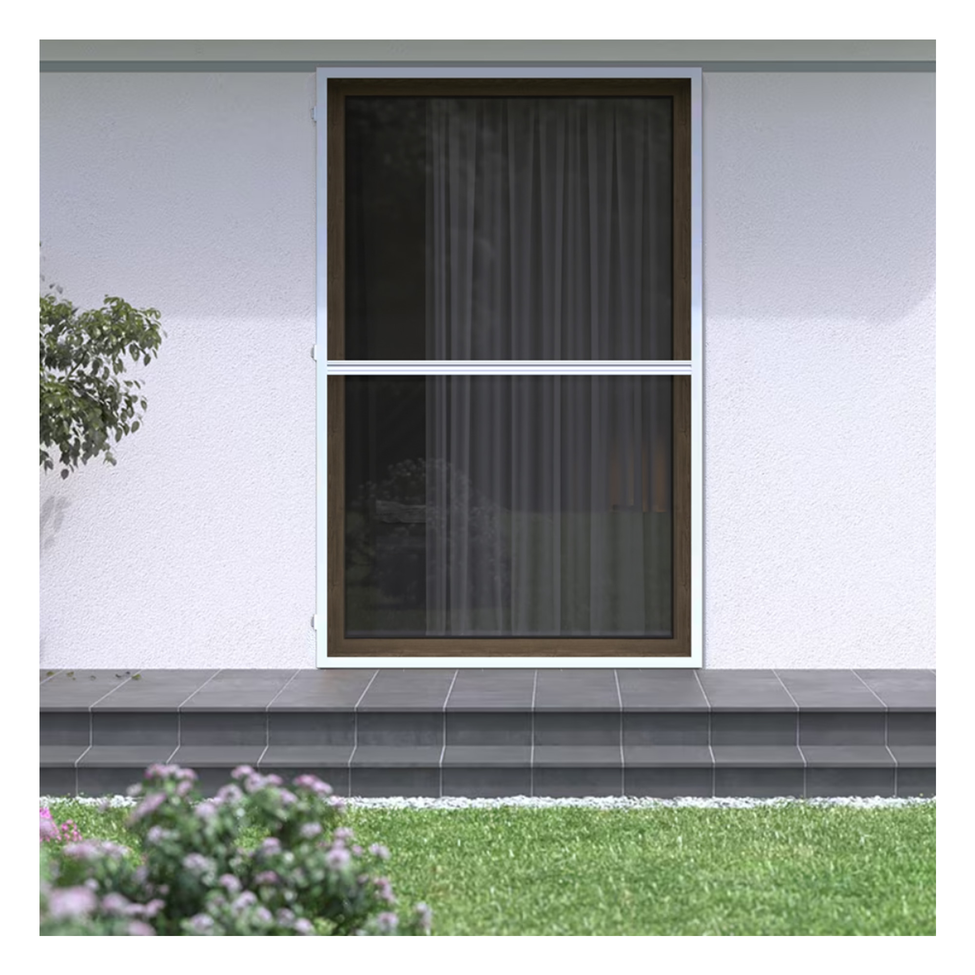 Mosquitera Abatible para Puertas Premium a Medida