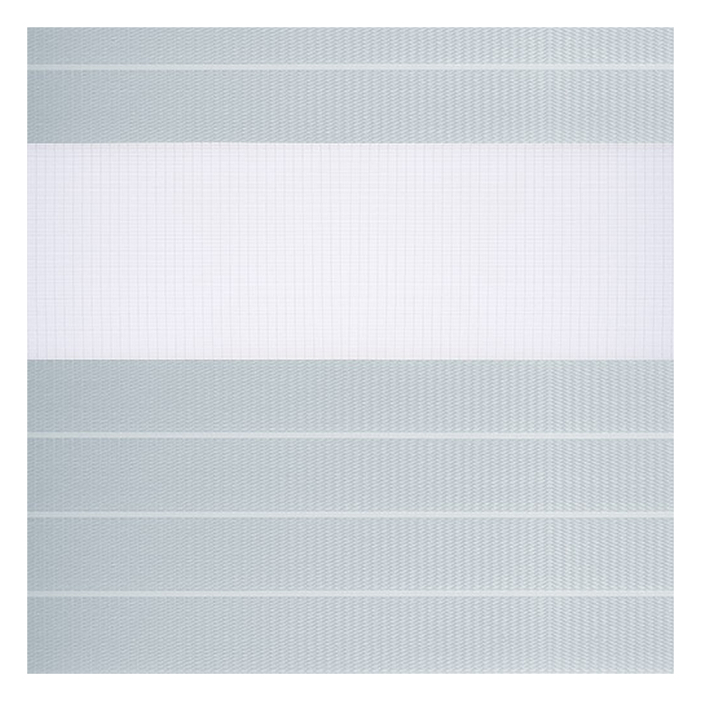 Muestra de tejido para estor enrollable noche y  día a medida | F7864 gris / traslúcido / Autumn