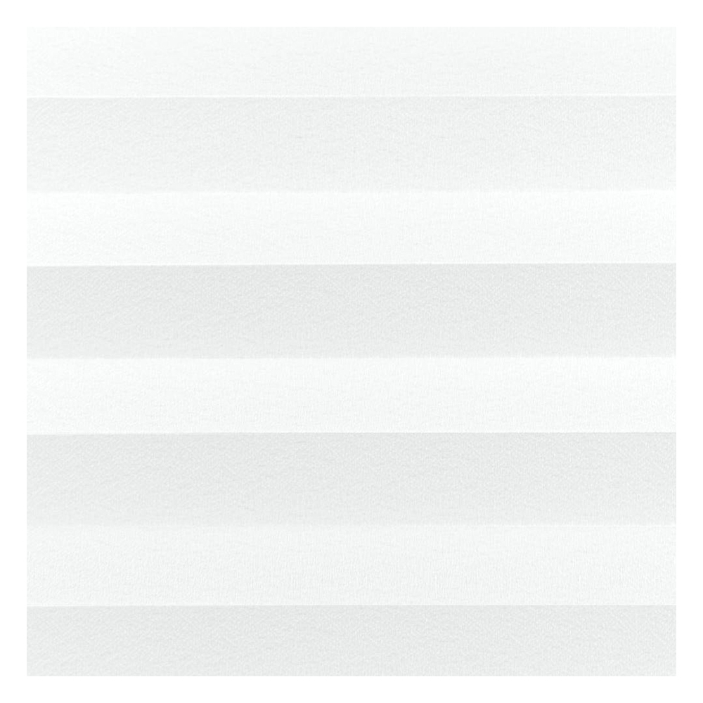 Muestra de tejido para cortina plisada a medida | 10104 blanco / traslúcido / Cara B1