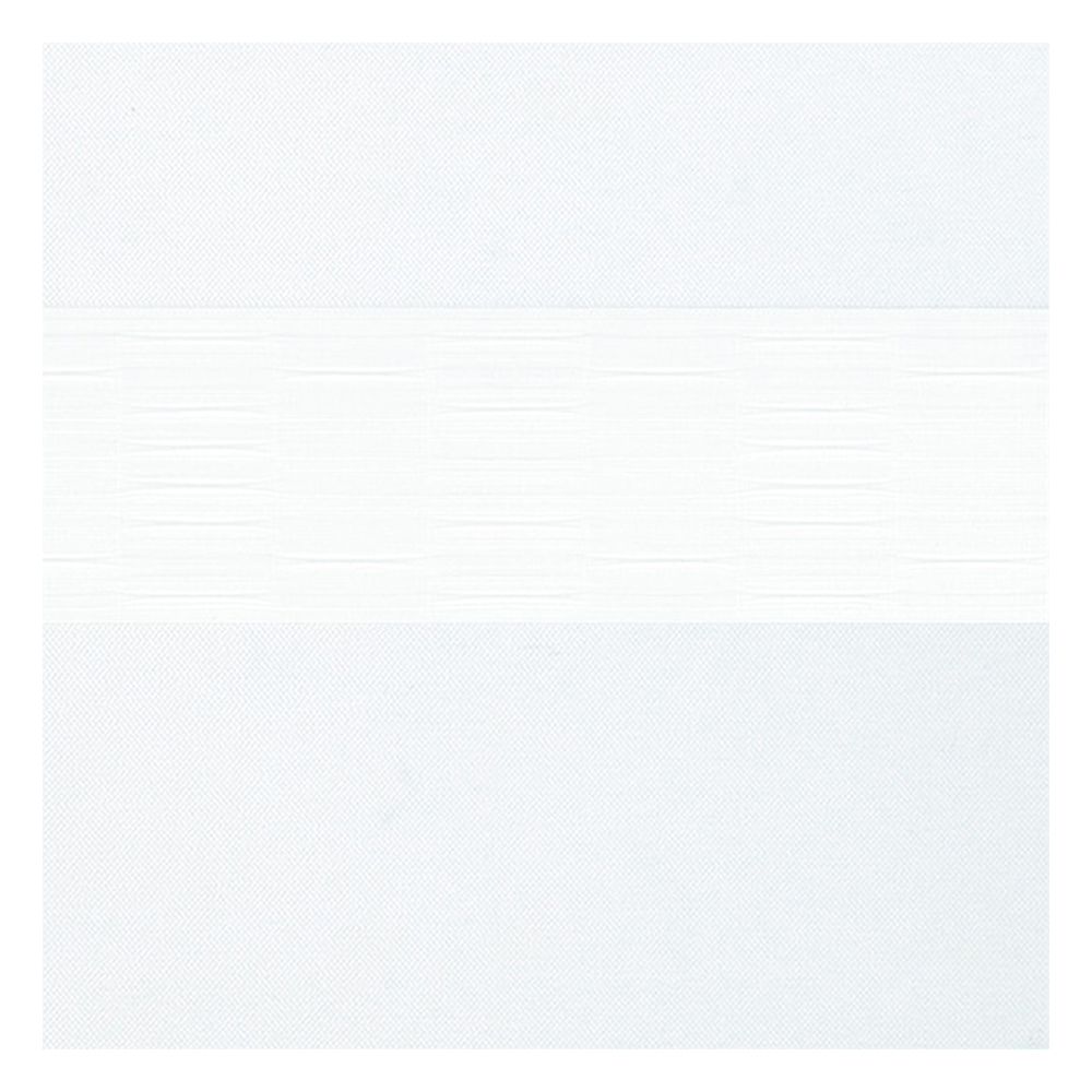 Muestra de tejido para estor enrollable noche y  día a medida | B471 blanco / traslúcido / Aroso