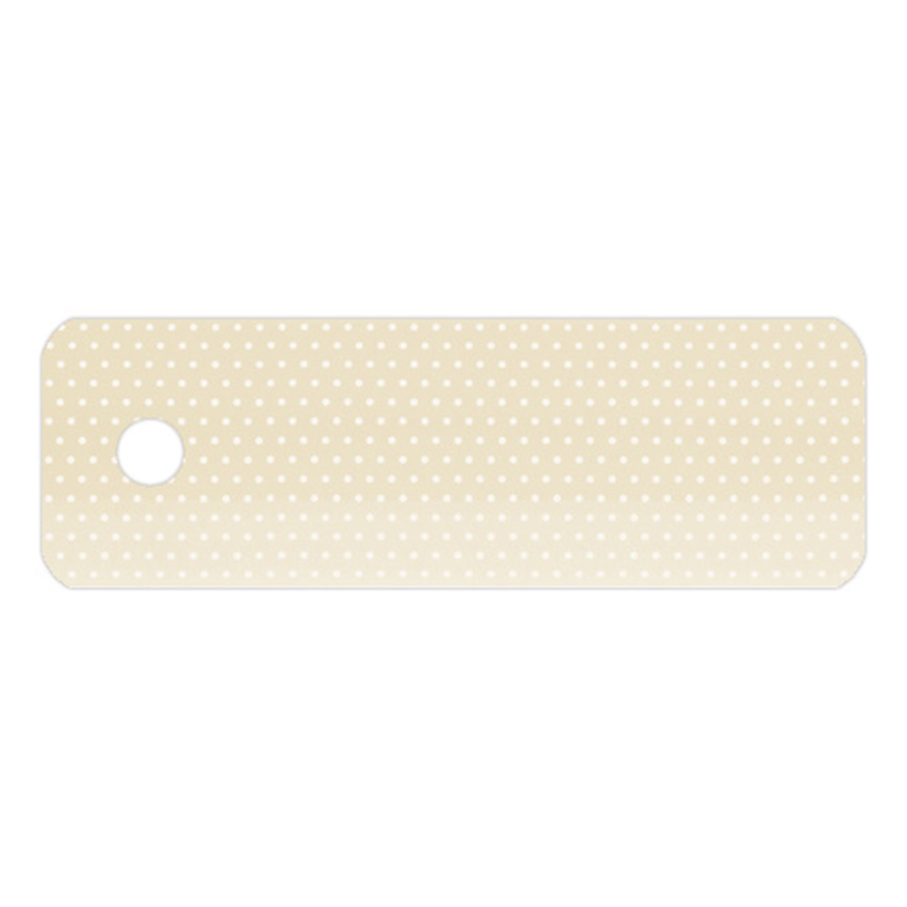 Muestra de lama para veneciana de aluminio a medida | 25 mm / 4806 beige / mate / perforado