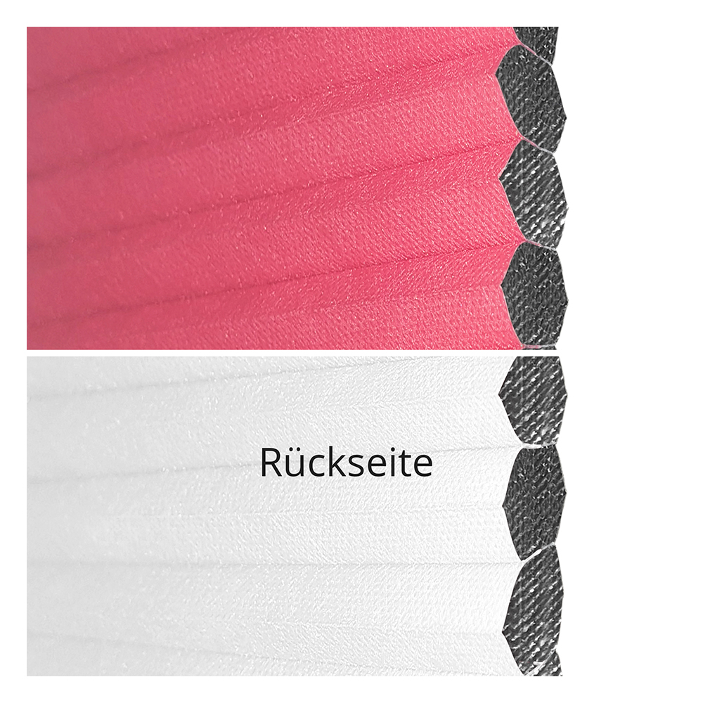 Muestra de tejido para cortina plisada a medida | NC930HB rosa / oscuridad total / NanoCell