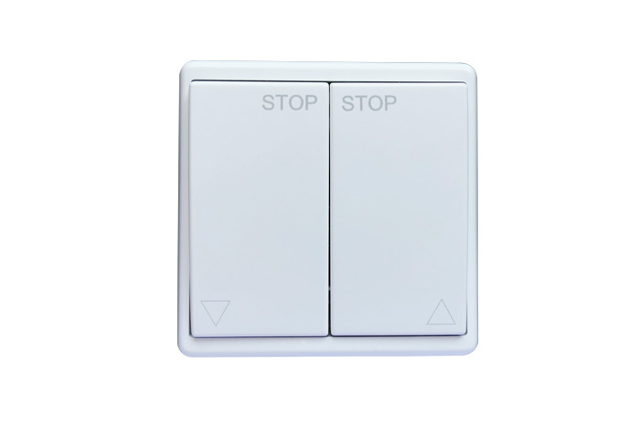 Interruptor / Pulsador basculante JL | Interruptor basculante JLWSUP / empotrado / blanco